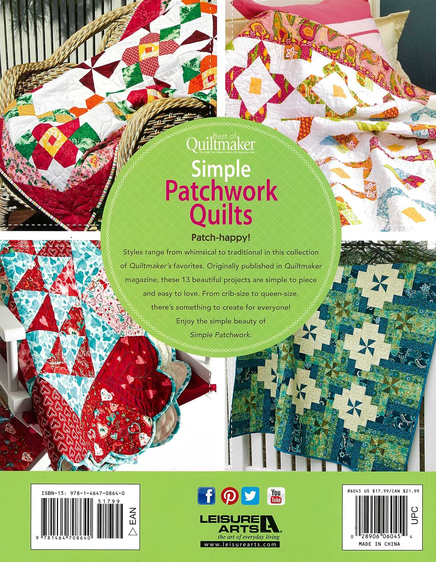 Simple Patchwork Quilts—Best of Quiltmaker