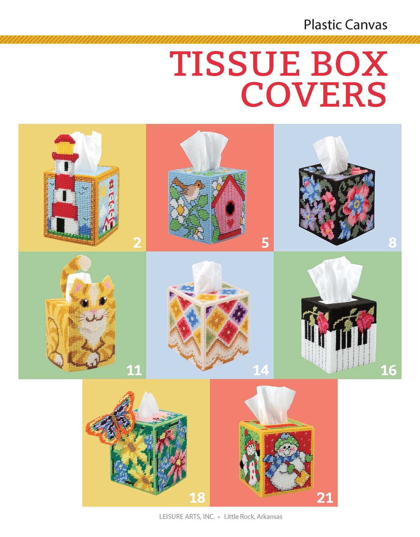 Tissue Box Covers— 8 Projects to Brighten Up Any Room in Your Home