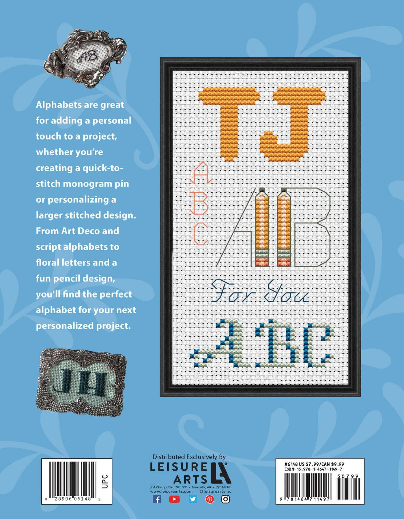 12 Alphabets to Stitch