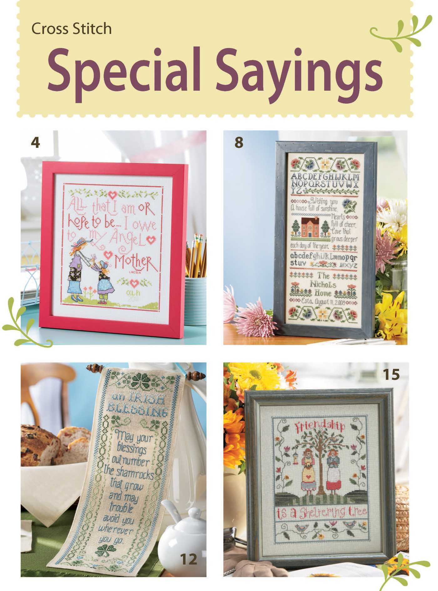 Special Sayings Cross Stitch