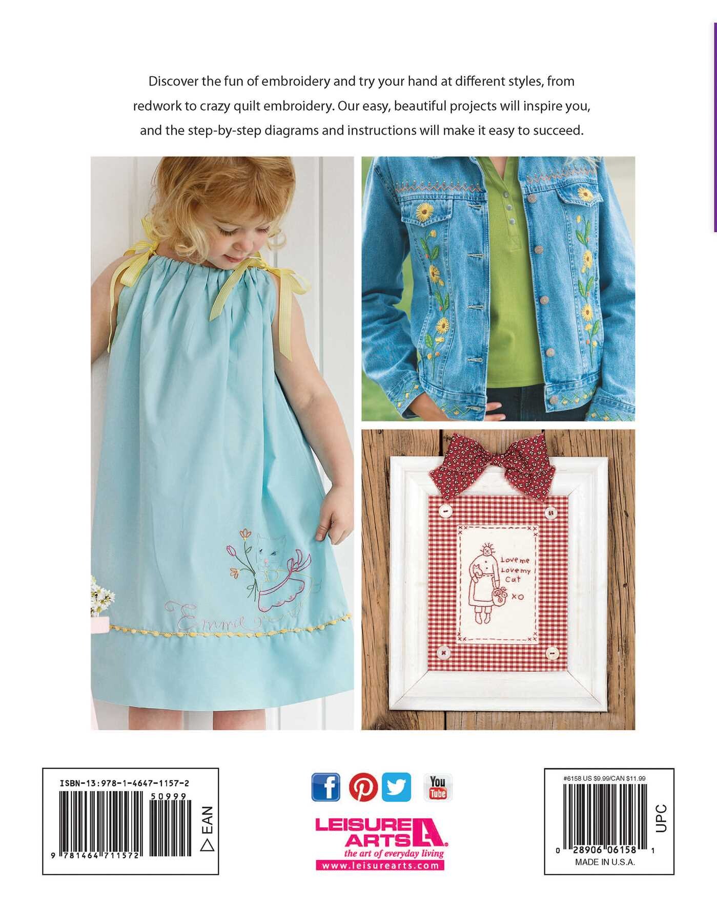 Learn to Embroider with the Best of Leisure Arts