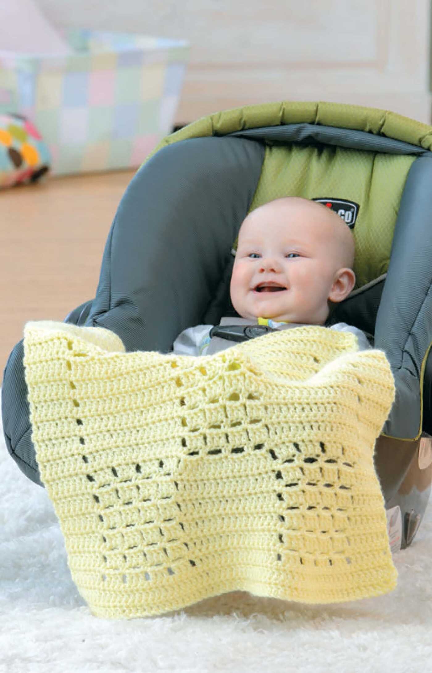 Crochet Car Seat Blankets