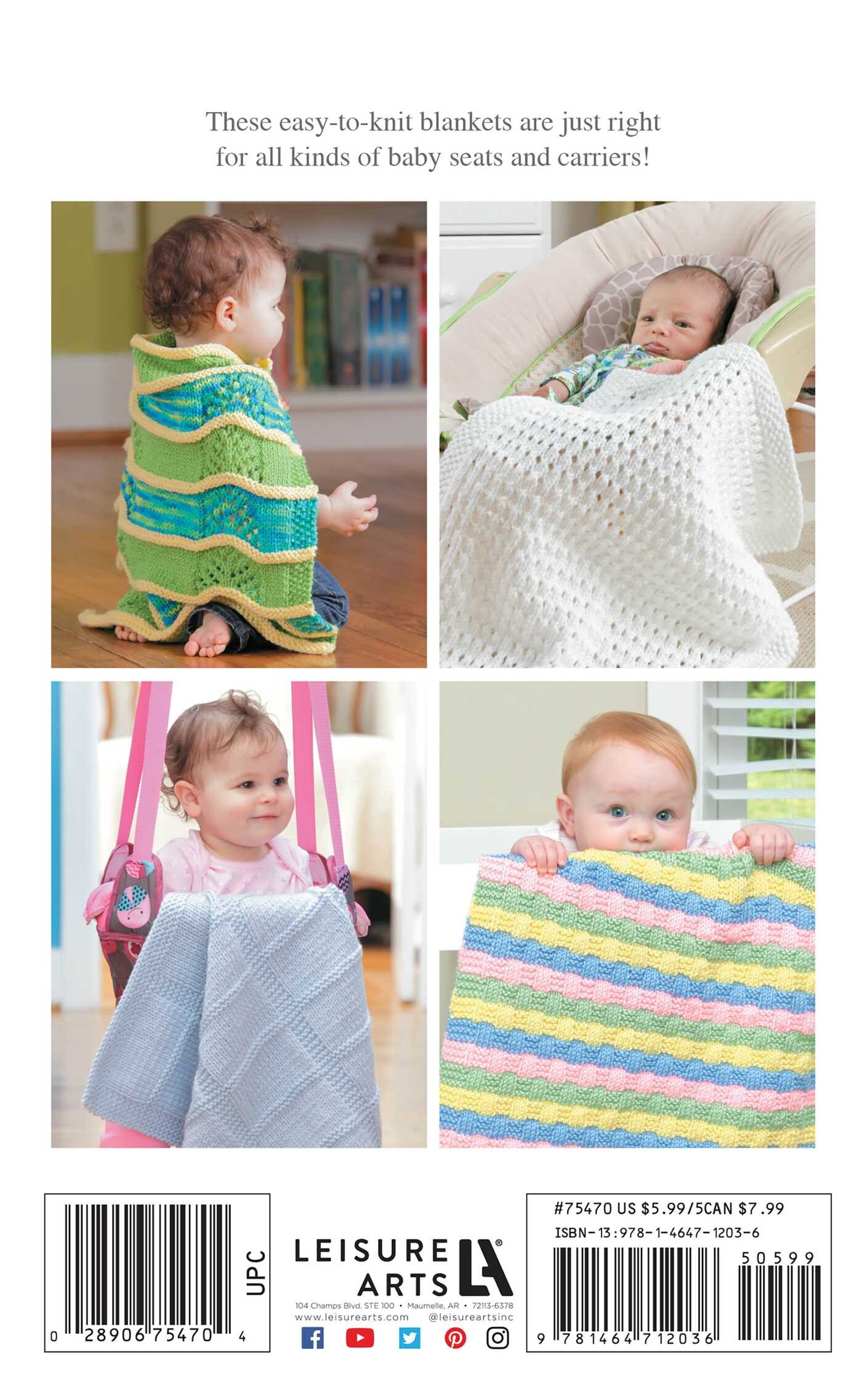 Knit Car Seat Blankets