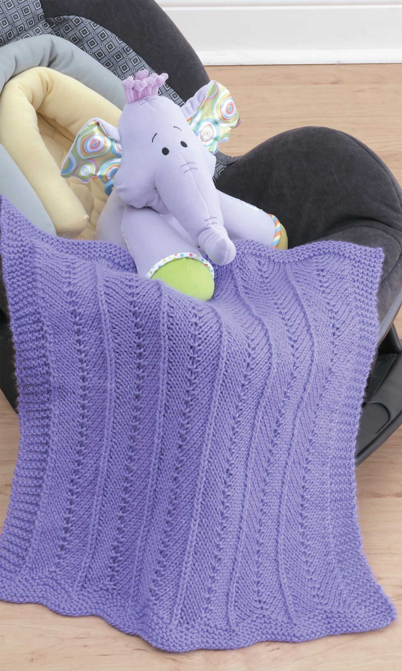 Knit Car Seat Blankets