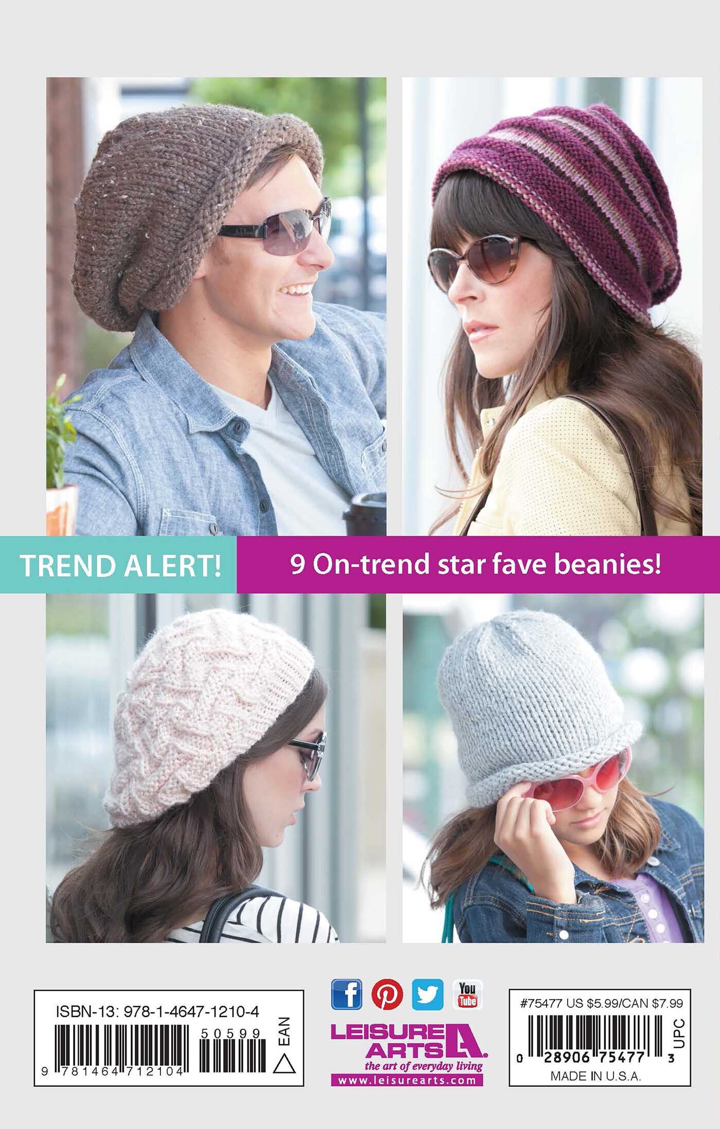 Knit Celebrity Slouchy Beanies for the Family Book 2