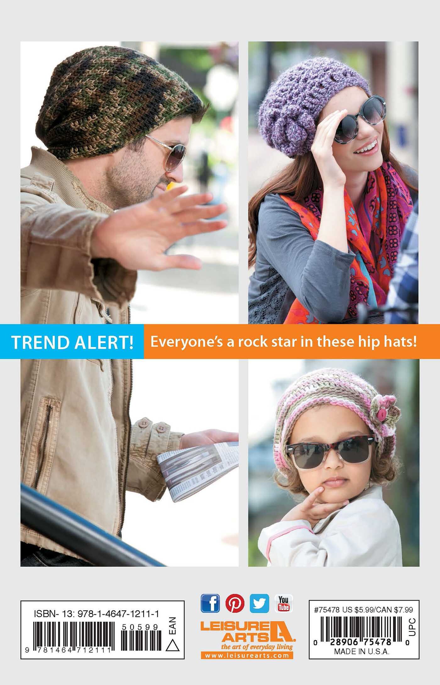 Crochet Celebrity Slouchy Beanies for The Family Book 2