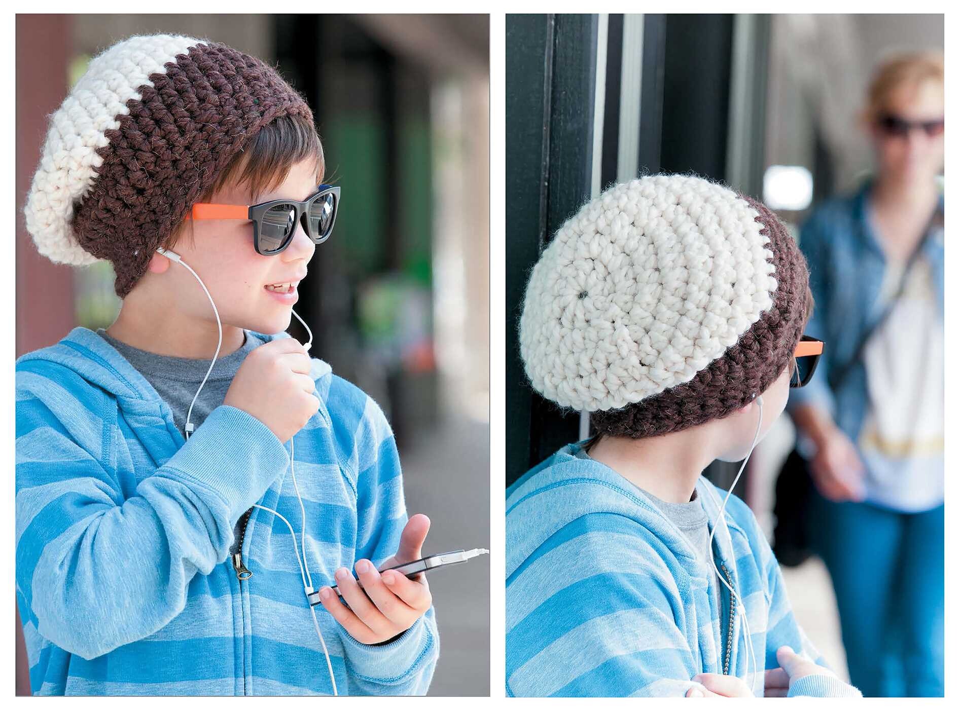 Crochet Celebrity Slouchy Beanies for The Family Book 2