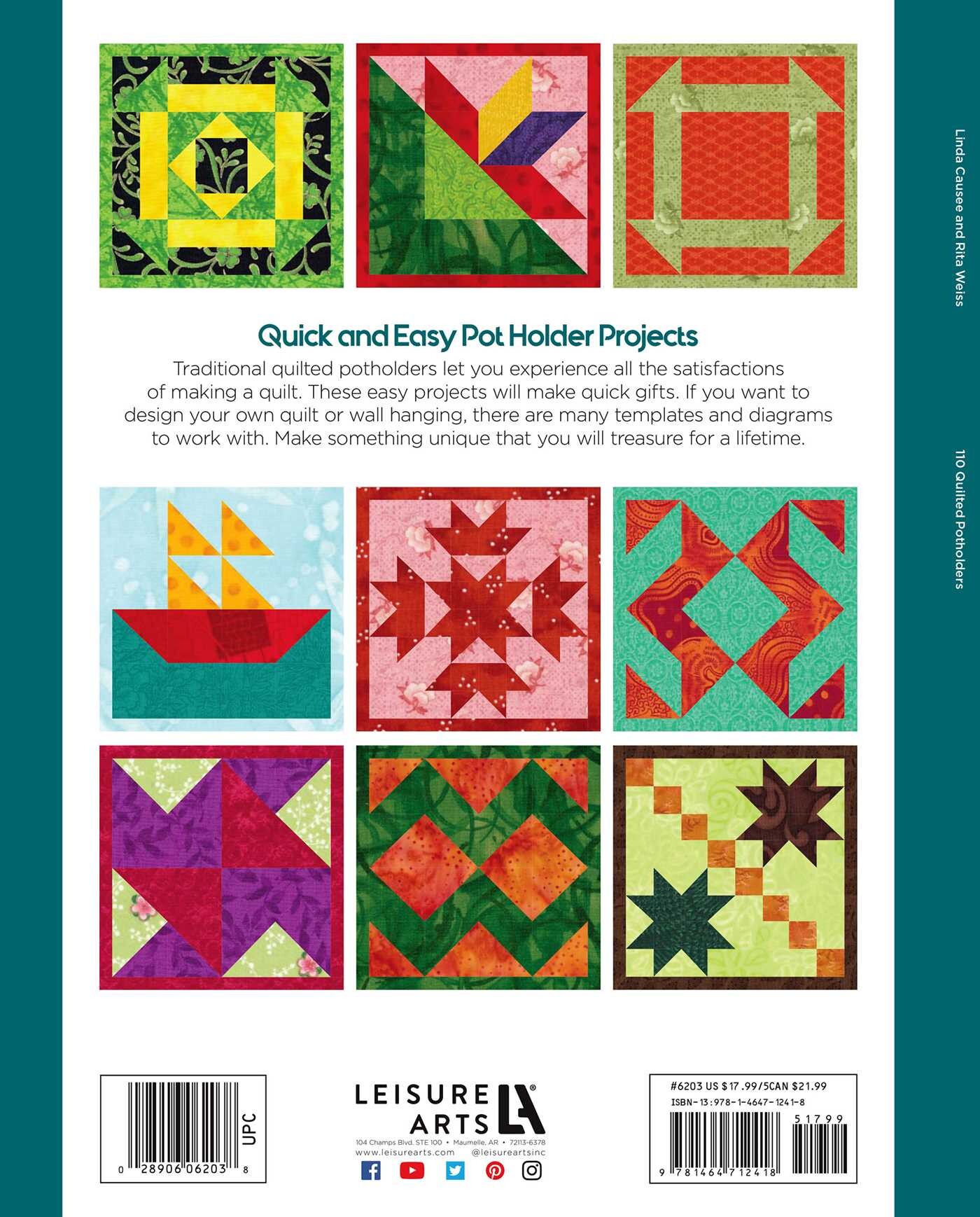 110 Quilted Potholders