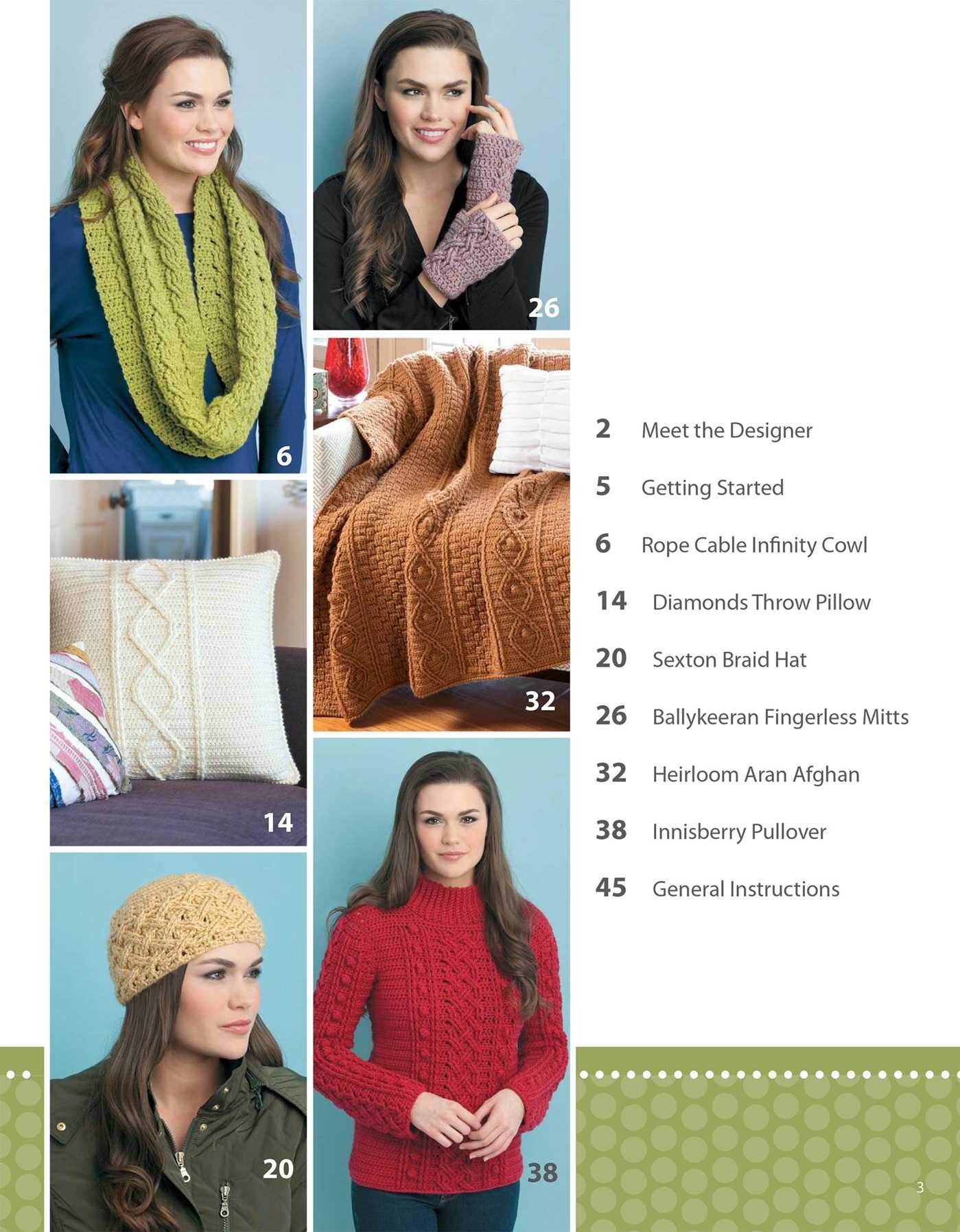 Beginner's Guide to Crochet Cables