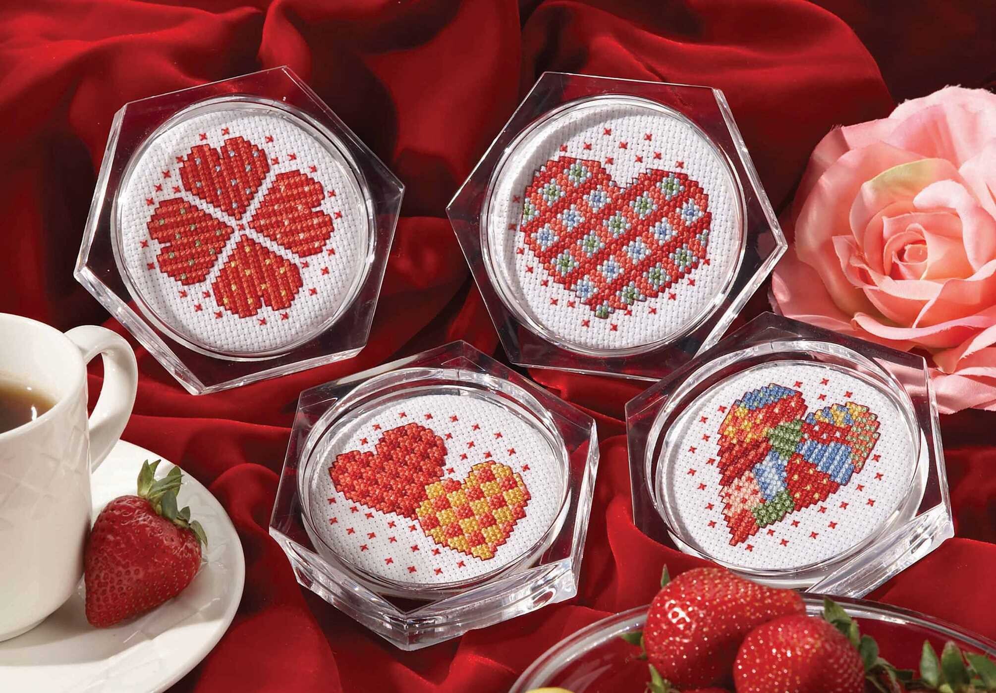 Coasters—7 Cross Stitch Themes to Add Pizzazz to Your Home Decor