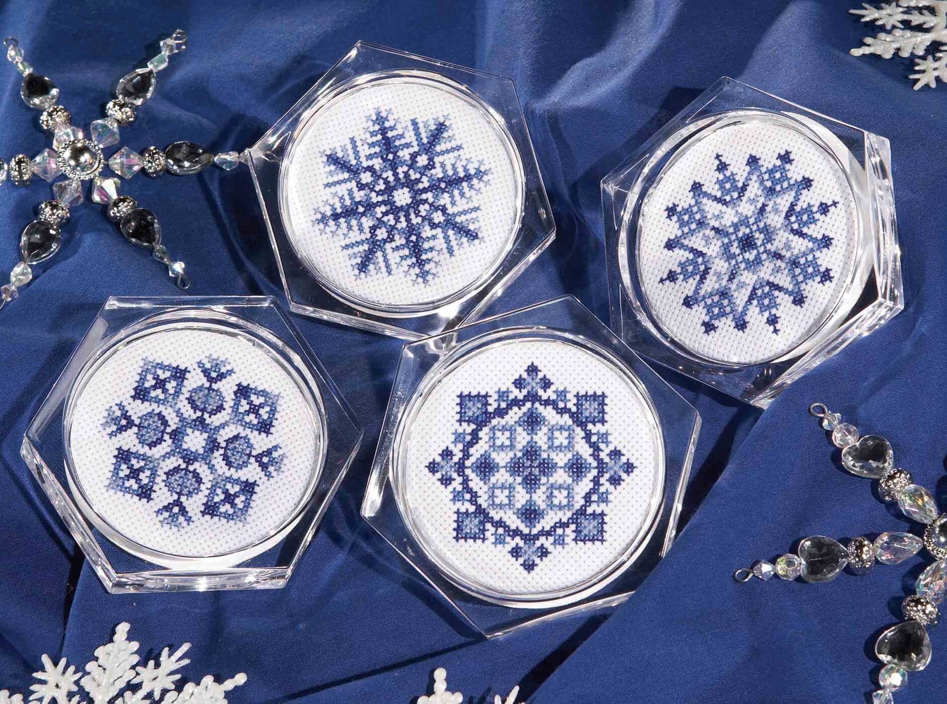 Coasters—7 Cross Stitch Themes to Add Pizzazz to Your Home Decor