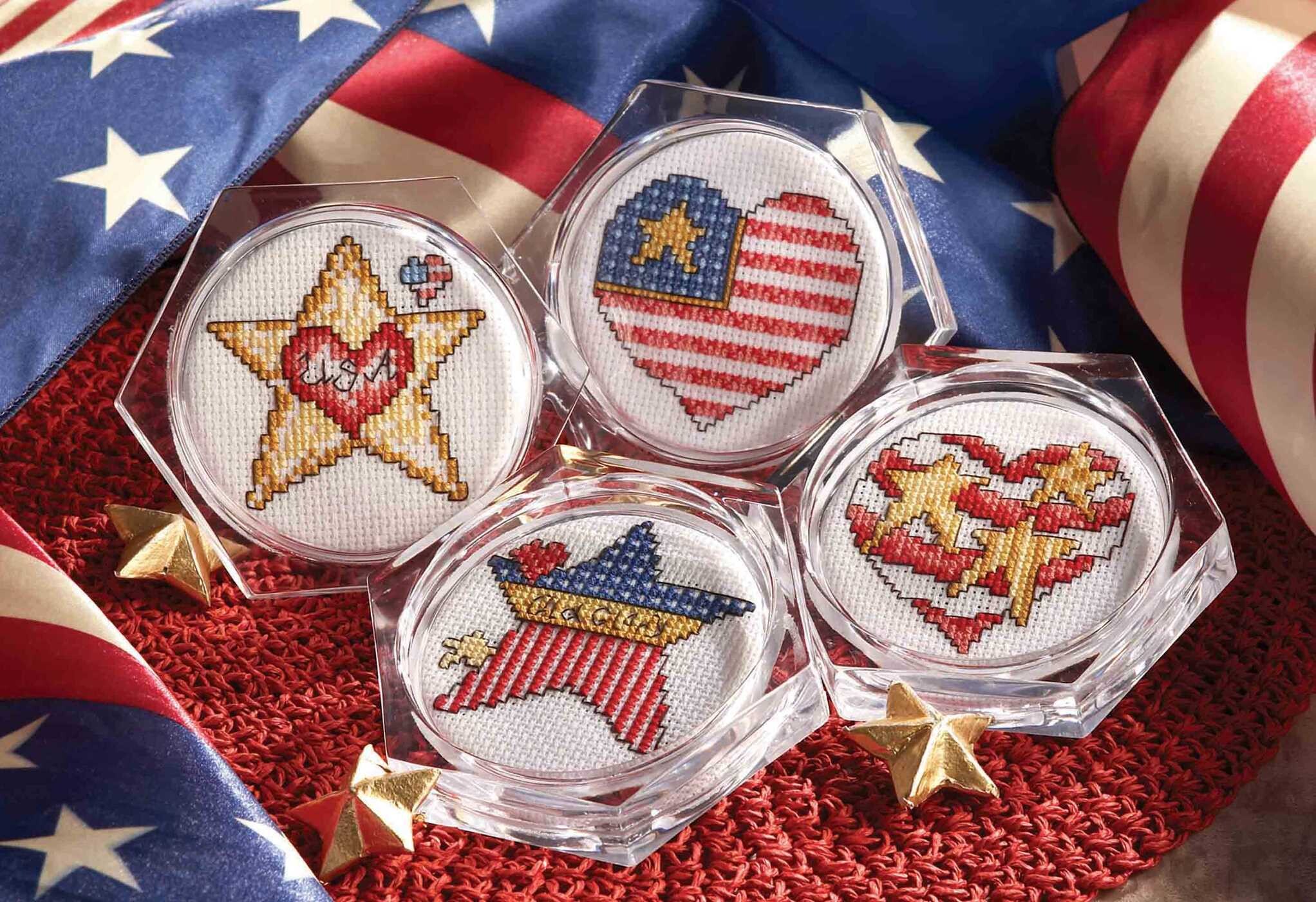 Coasters—7 Cross Stitch Themes to Add Pizzazz to Your Home Decor
