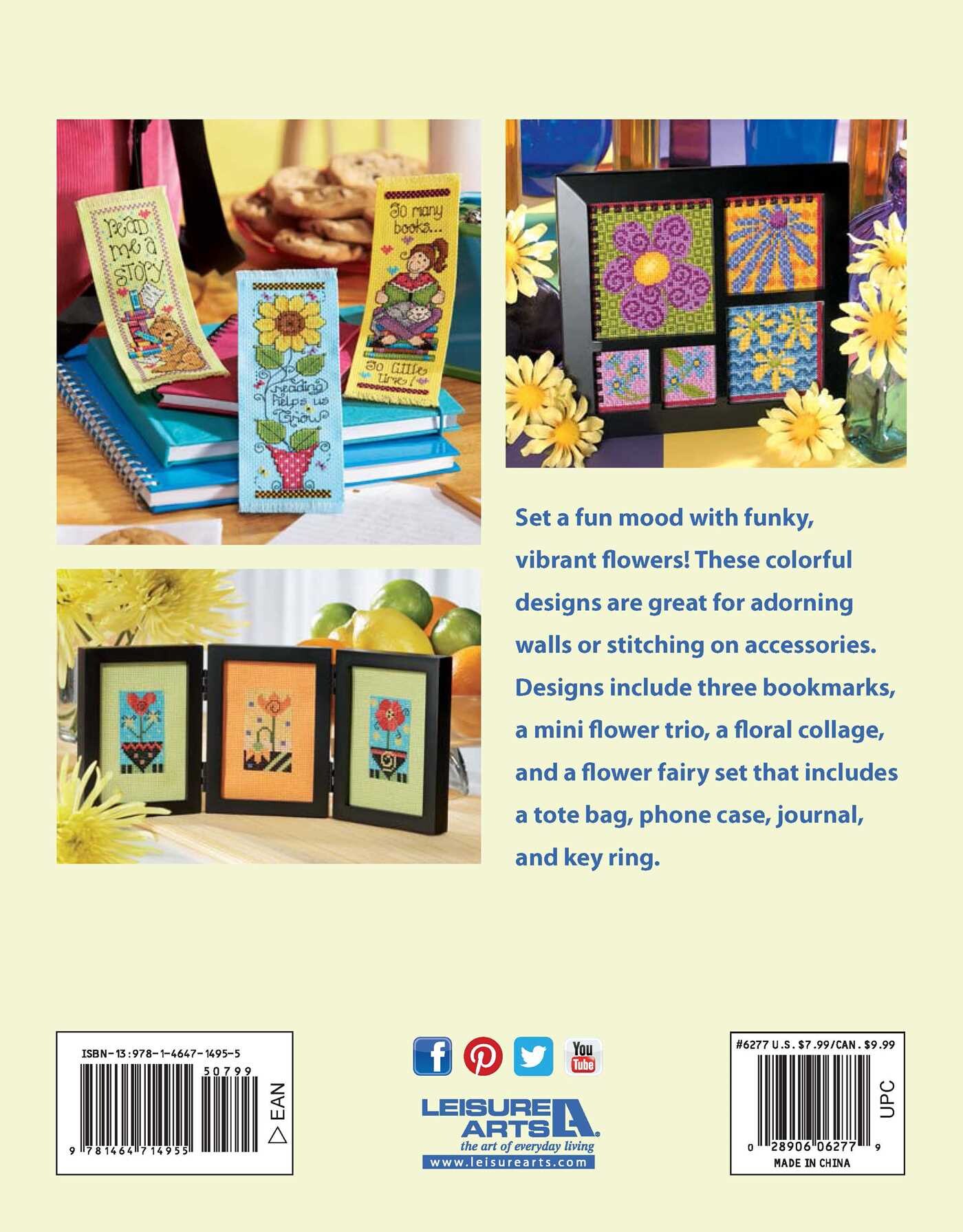 Bright Blooms Cross Stitch