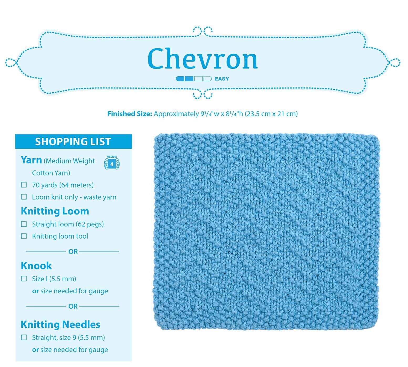Loom Knit Dishcloths