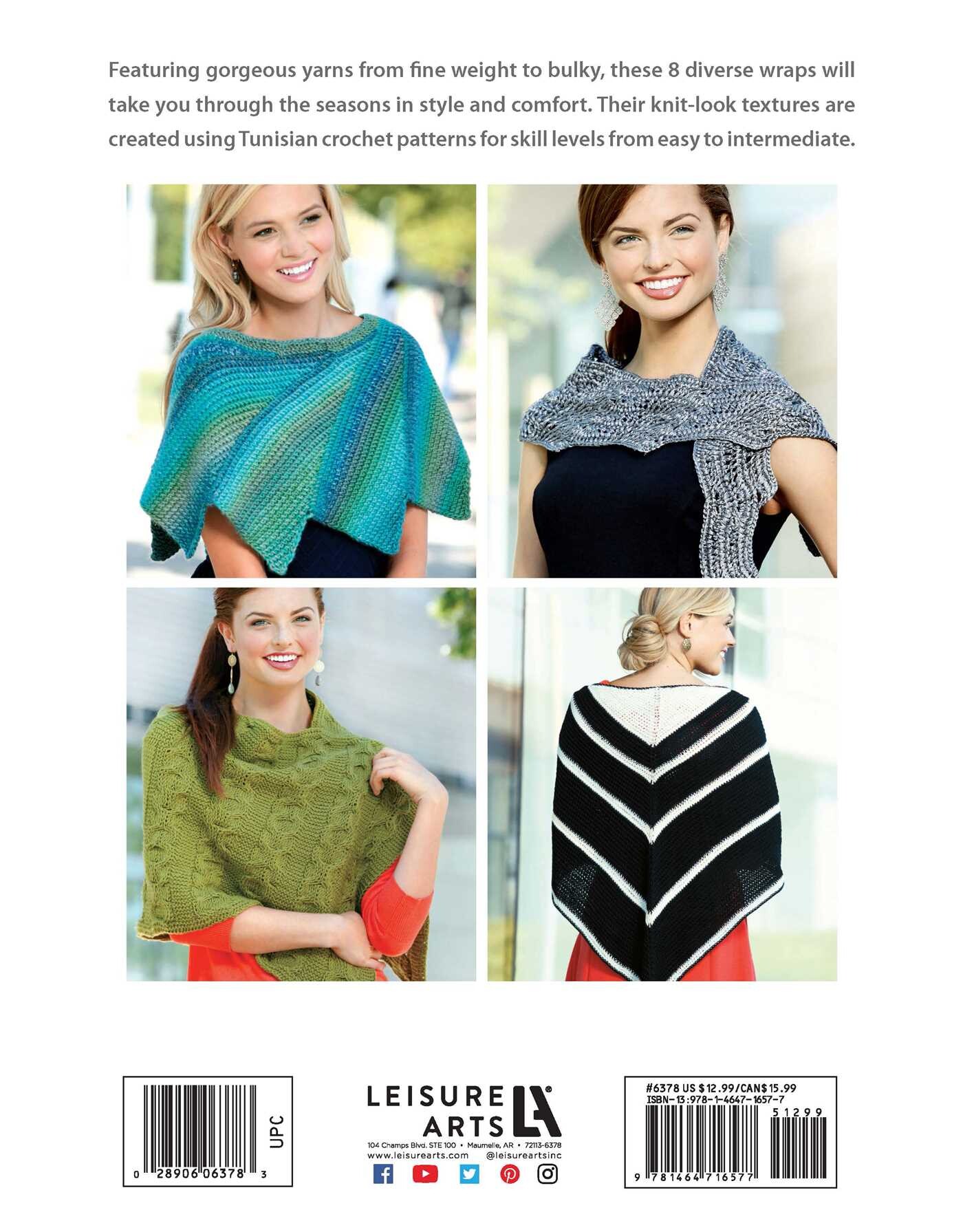 Crochet Tunisian Shawls