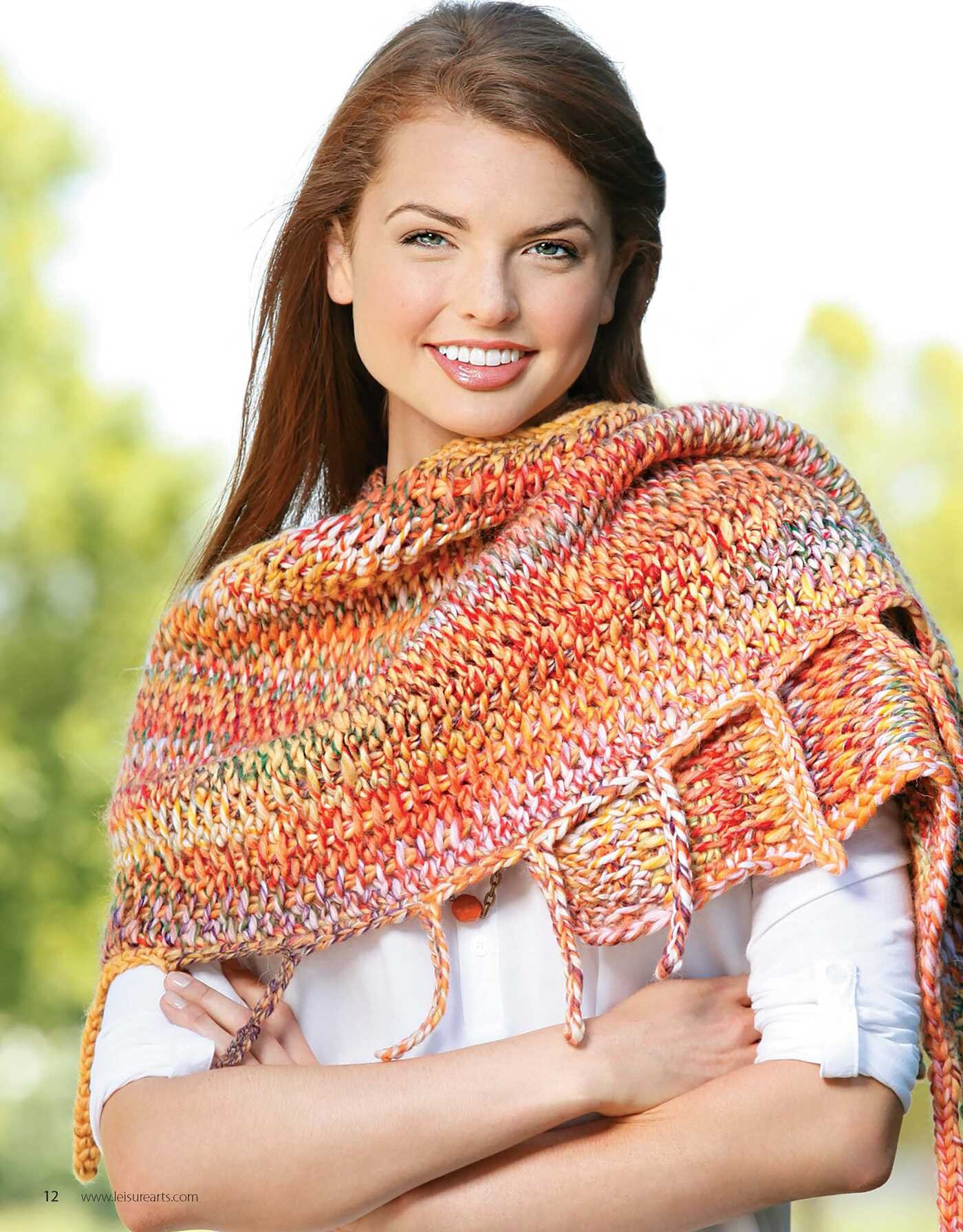 Crochet Tunisian Shawls