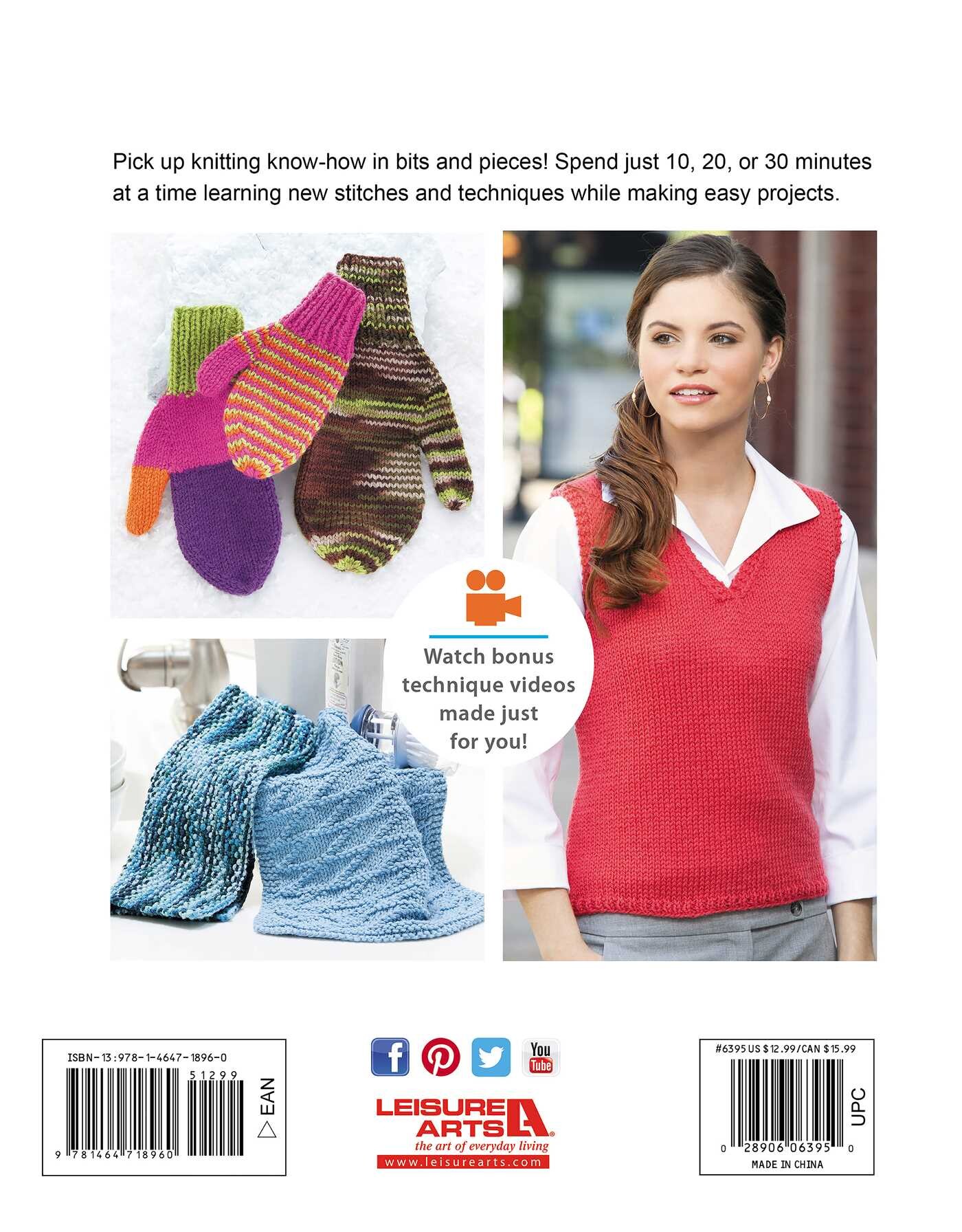 10-20-30 Minutes to Learn to Knit