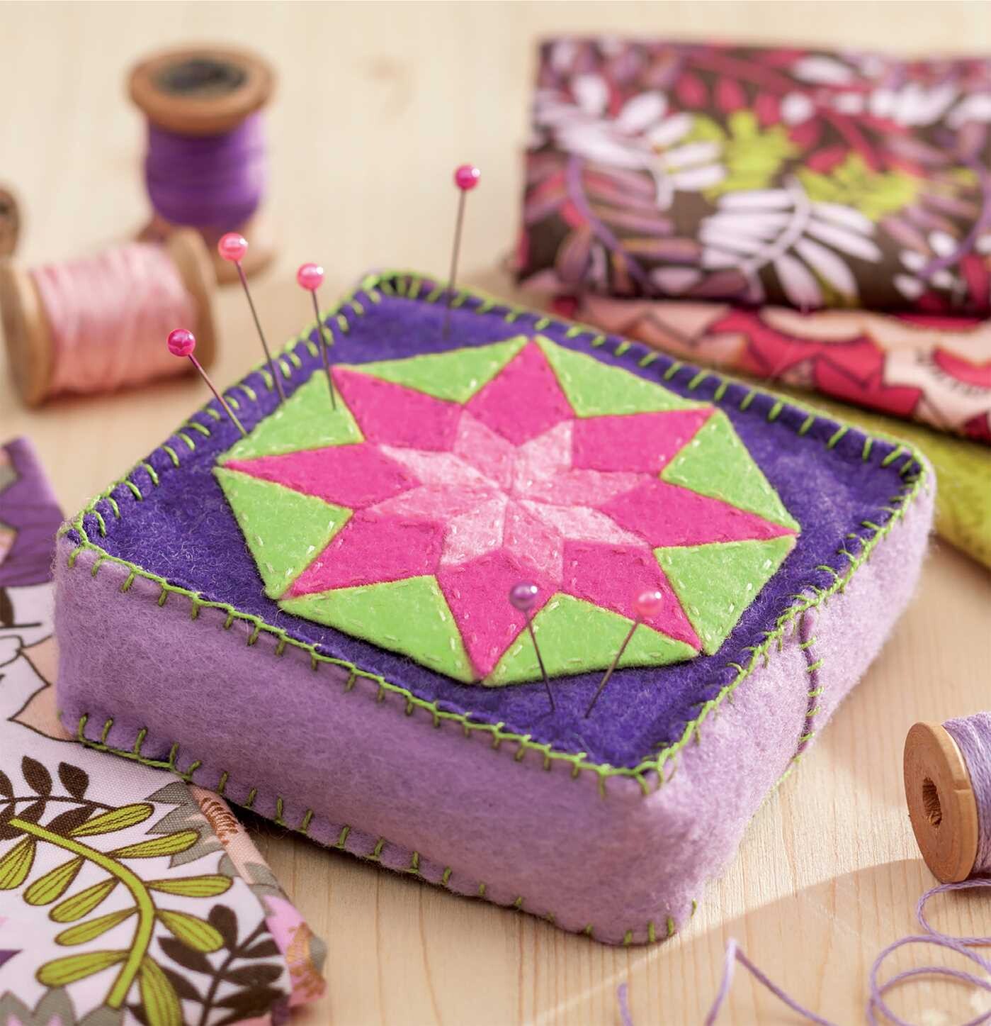 Learn to Create Felt Pincushions