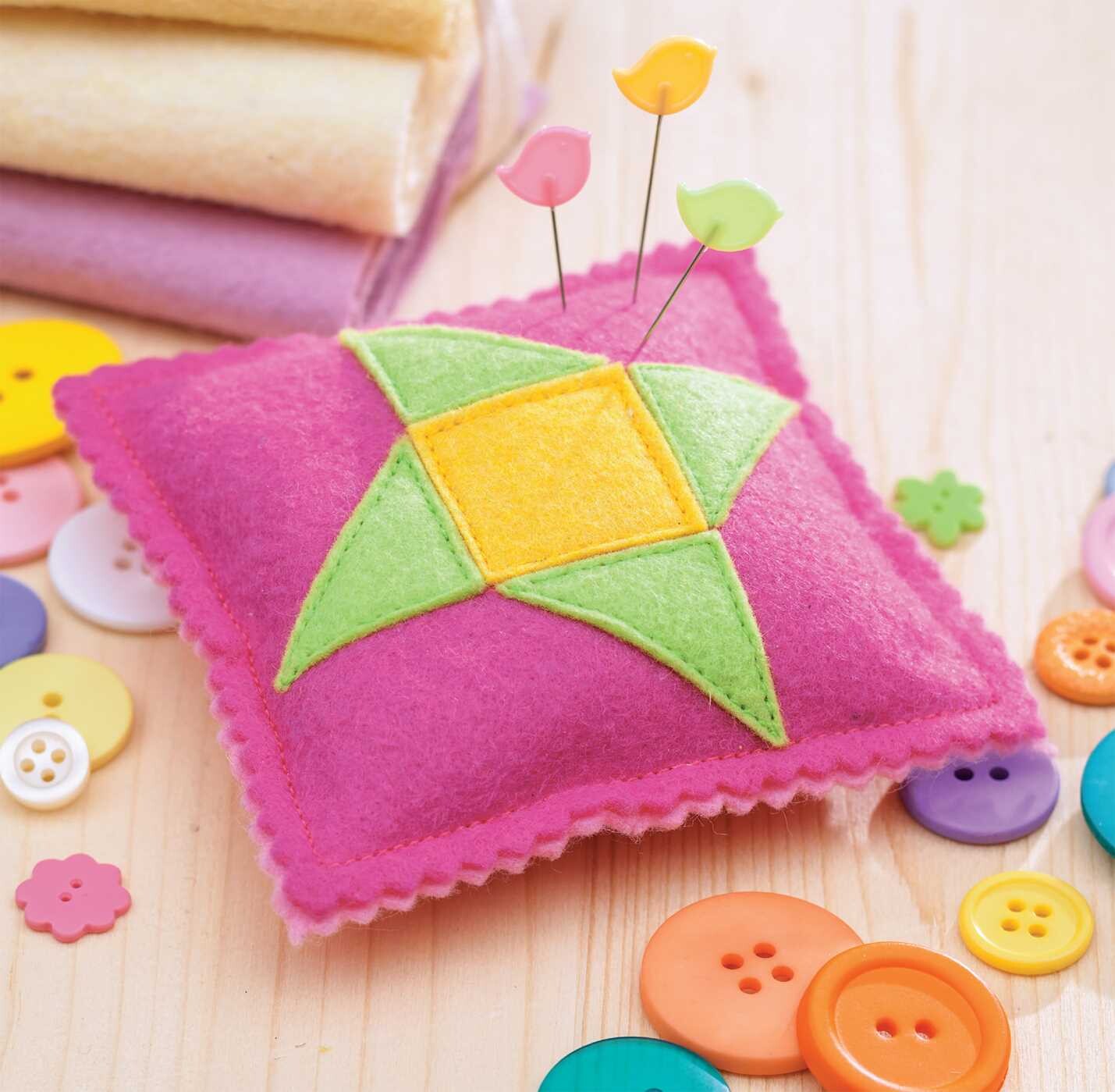 Learn to Create Felt Pincushions