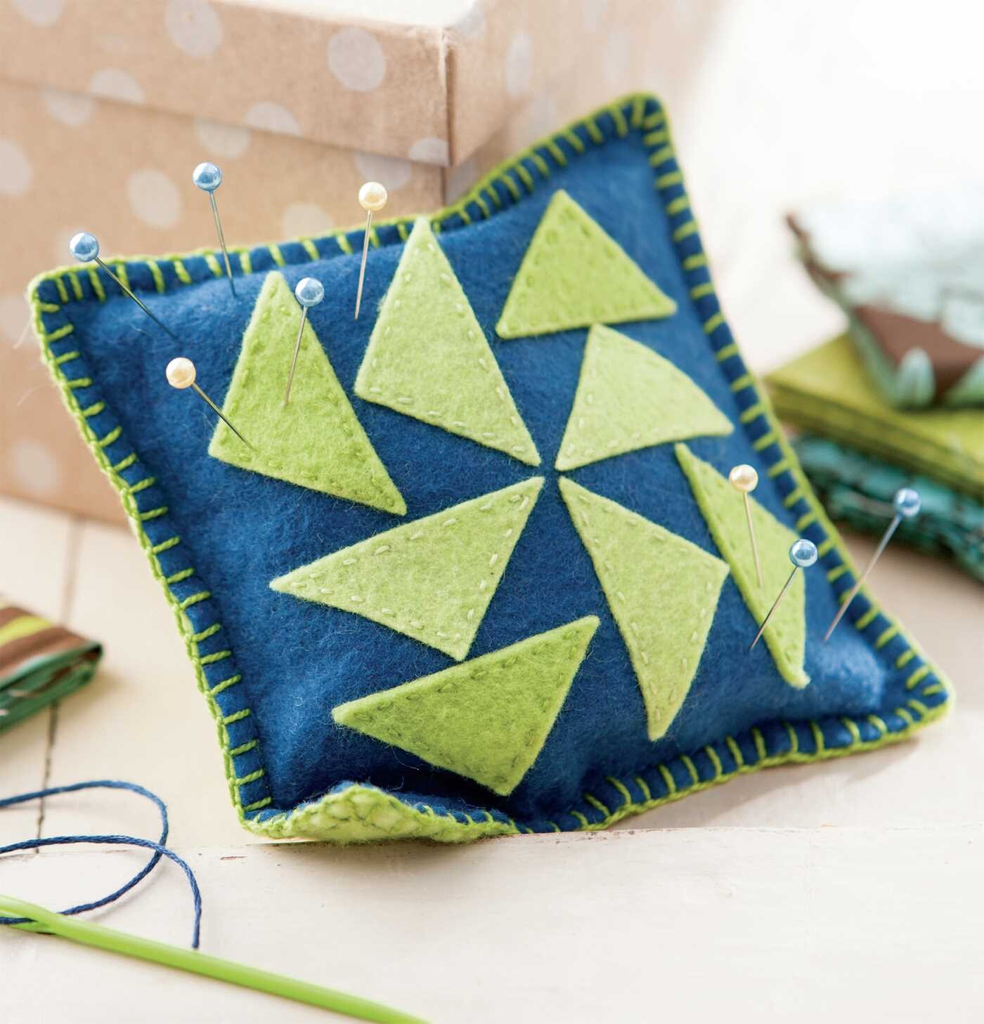 Learn to Create Felt Pincushions