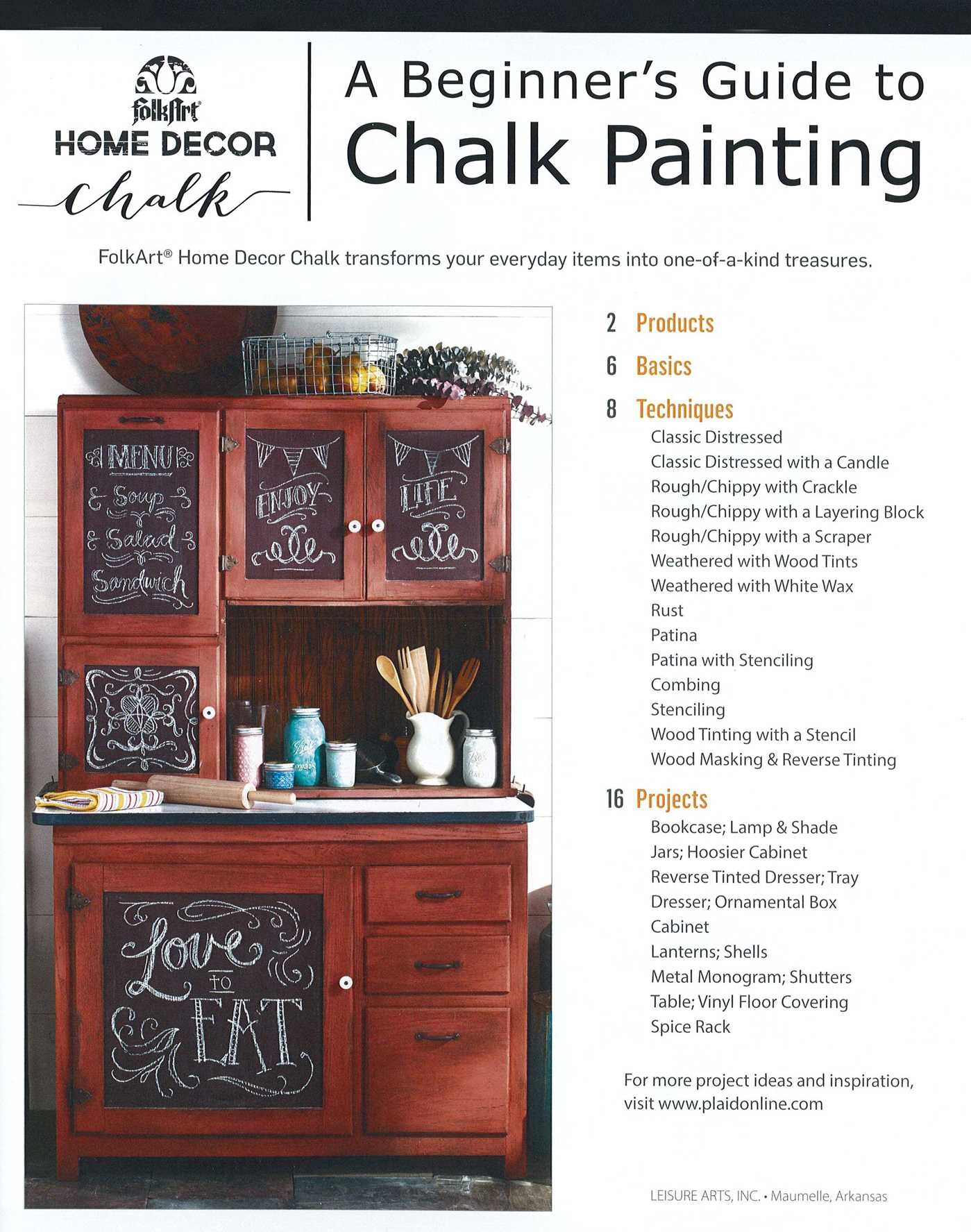 A Beginner's Guide to Chalk Painting | Book by Leisure Arts | Official ...