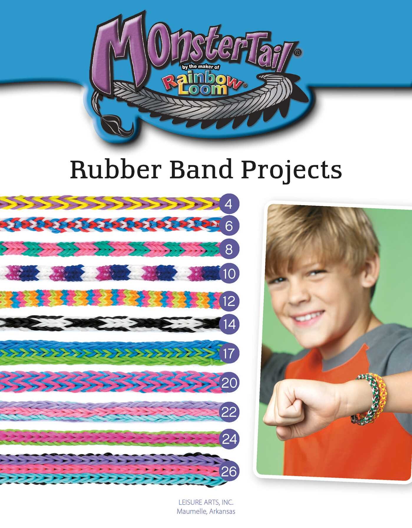 Monster Tail Rubber Band Projects