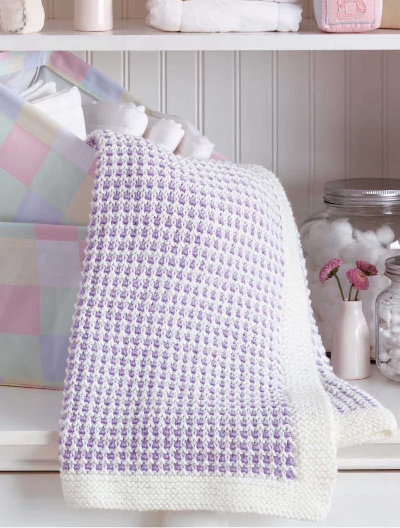 Little Lullabies—5 Knit Baby Afghans