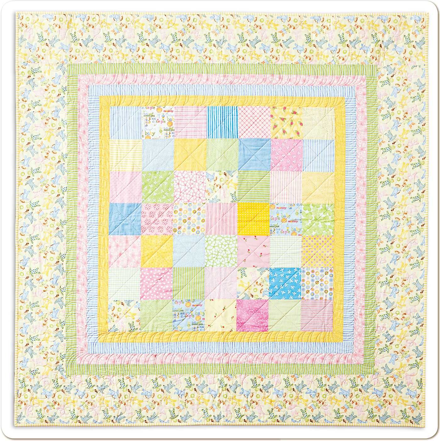 Baby Quilts—Pamper Little Ones with Fast Blankets in Fun Fabrics!