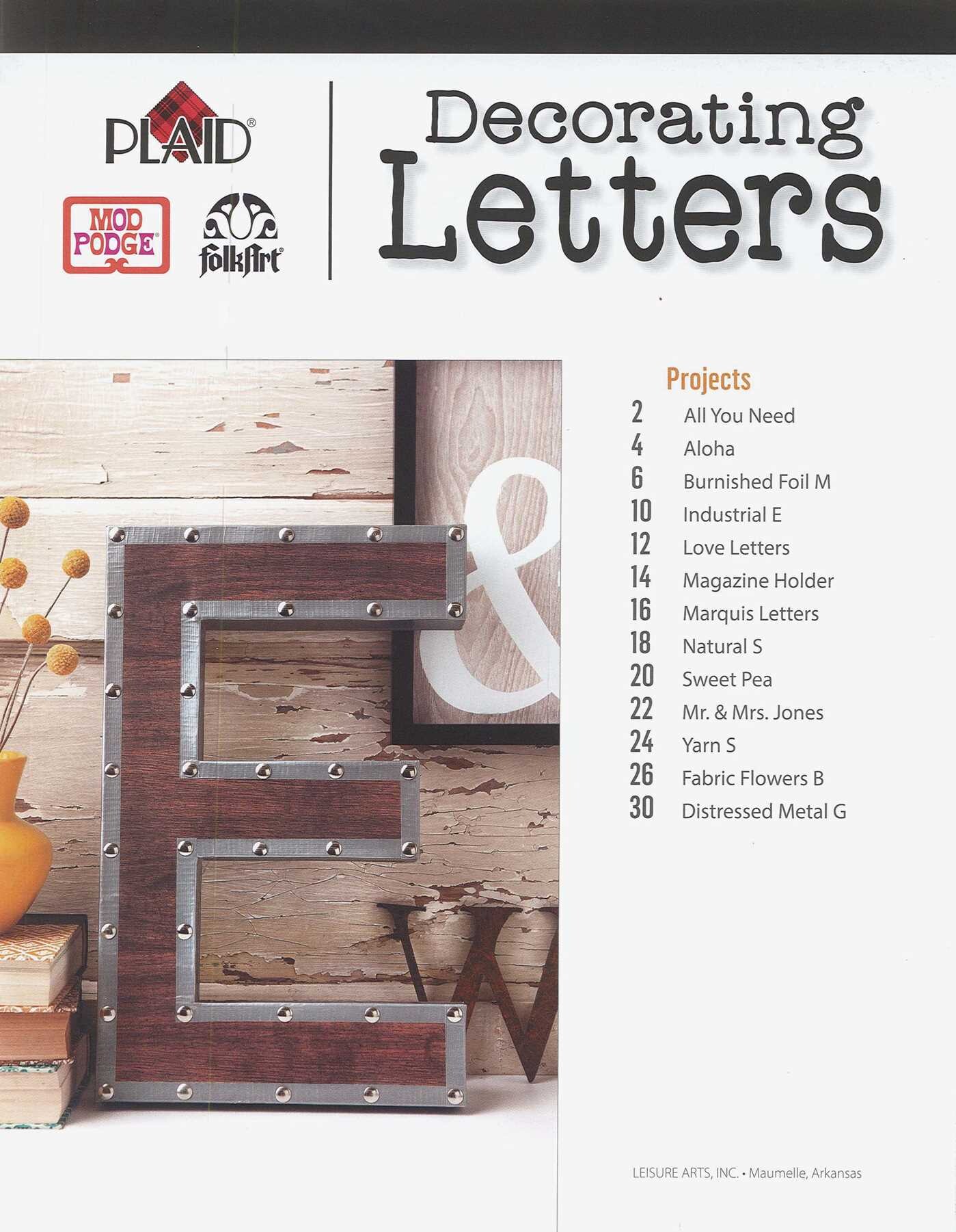 Decorating Letters