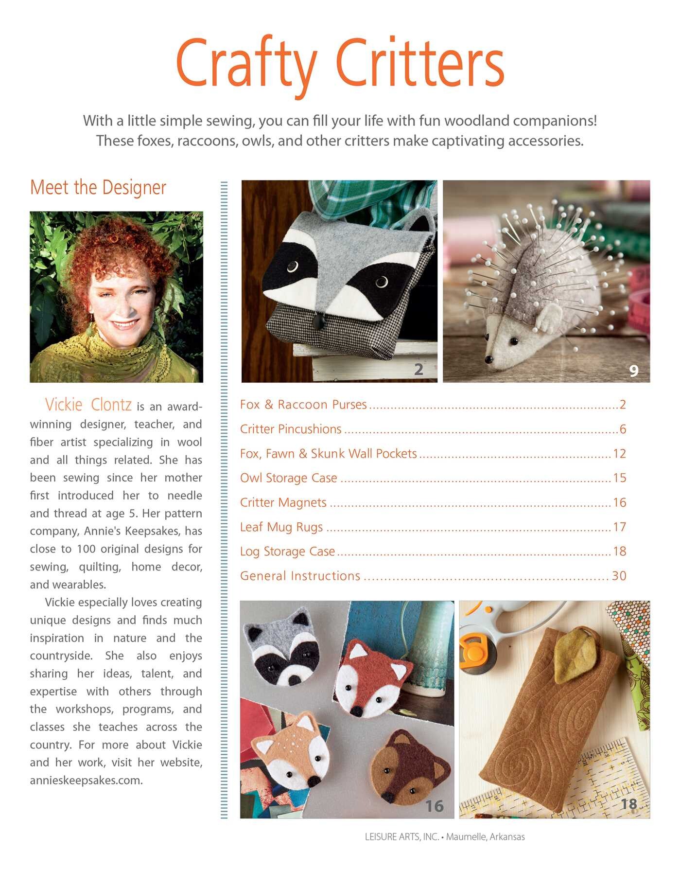 Felt Crafty Critters