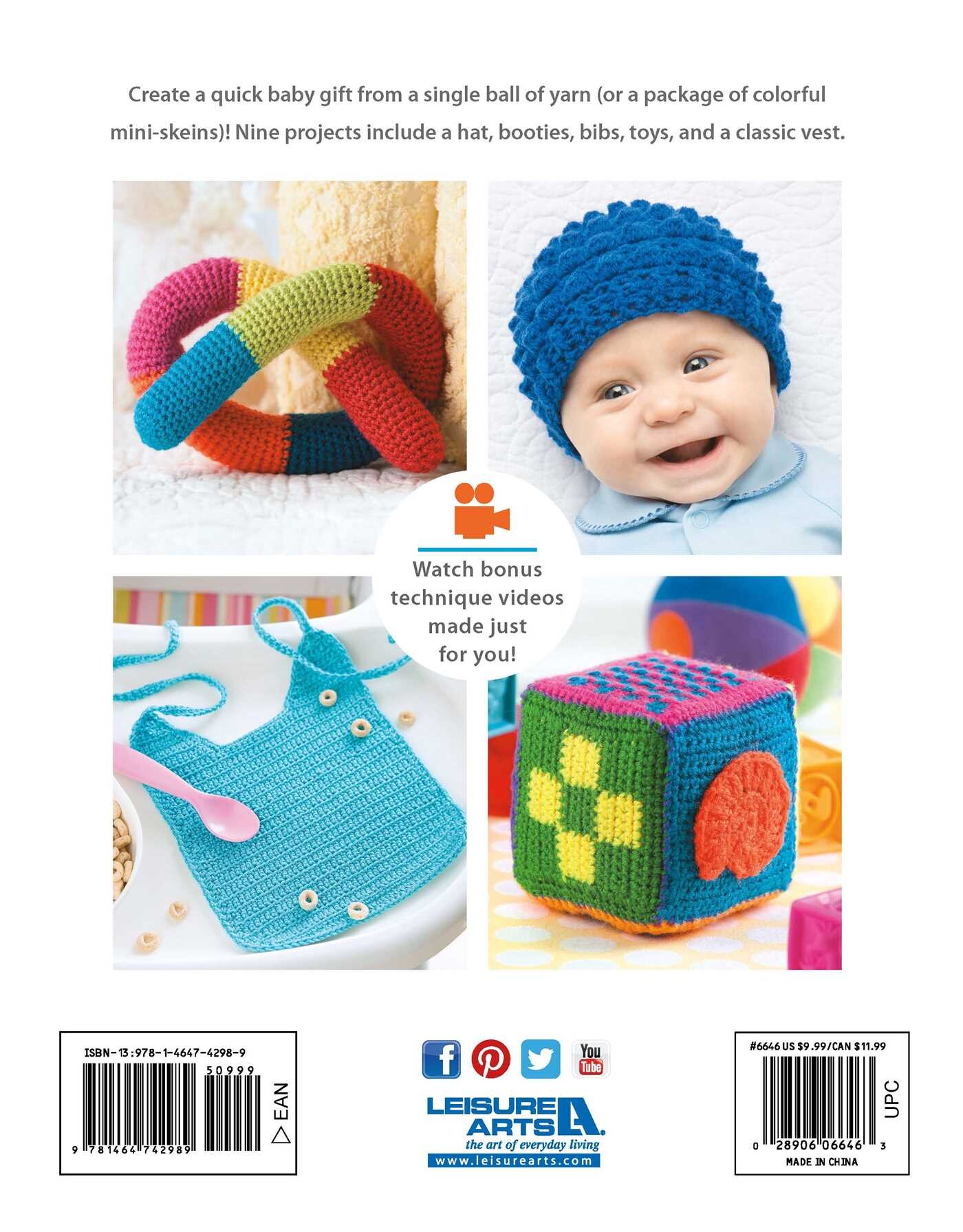 One-Skein Baby Projects