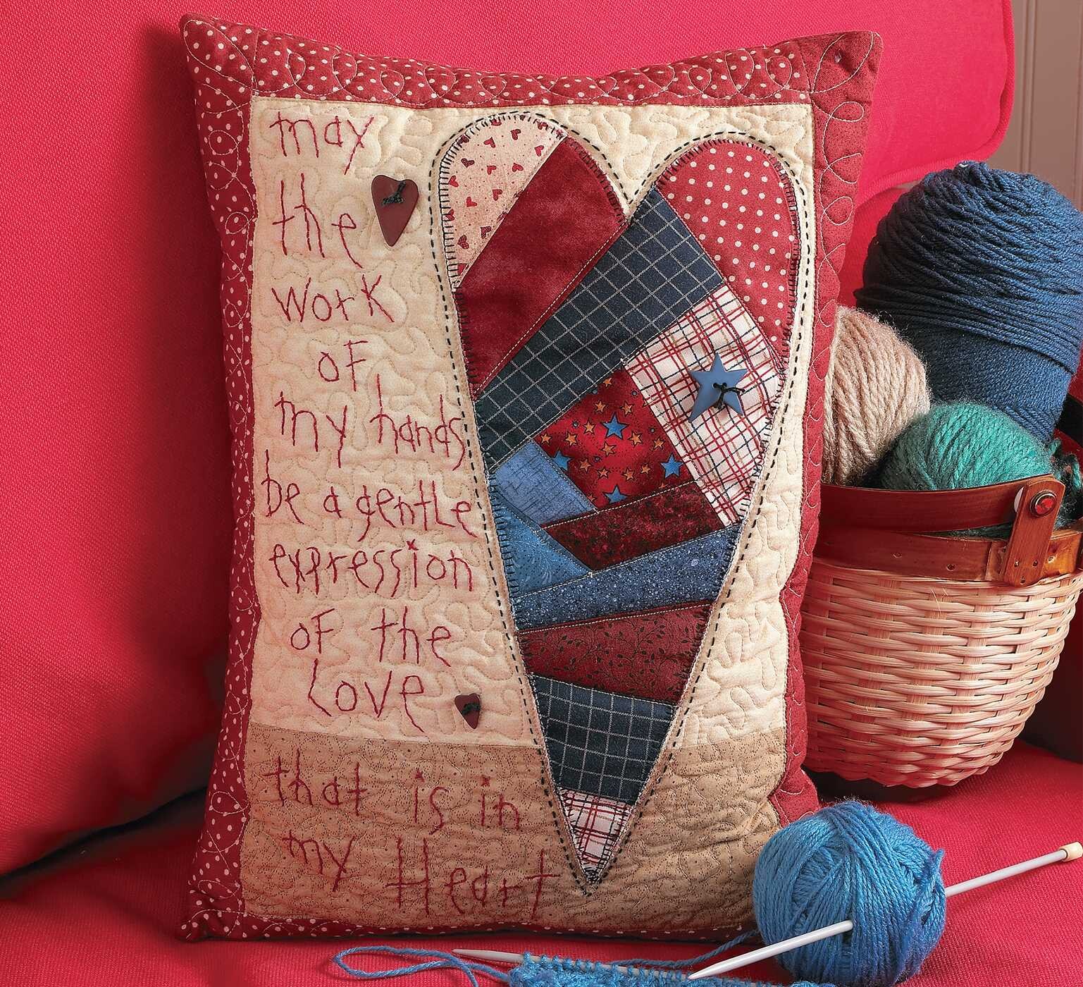 Love & Friendship Quilted Pillows