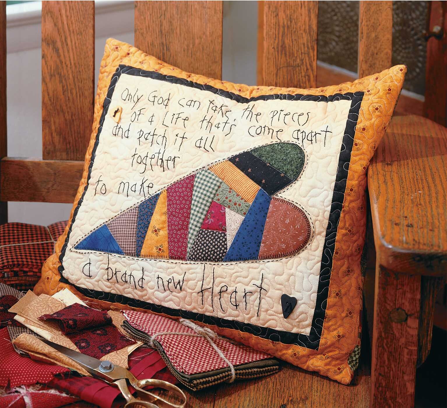 Love & Friendship Quilted Pillows
