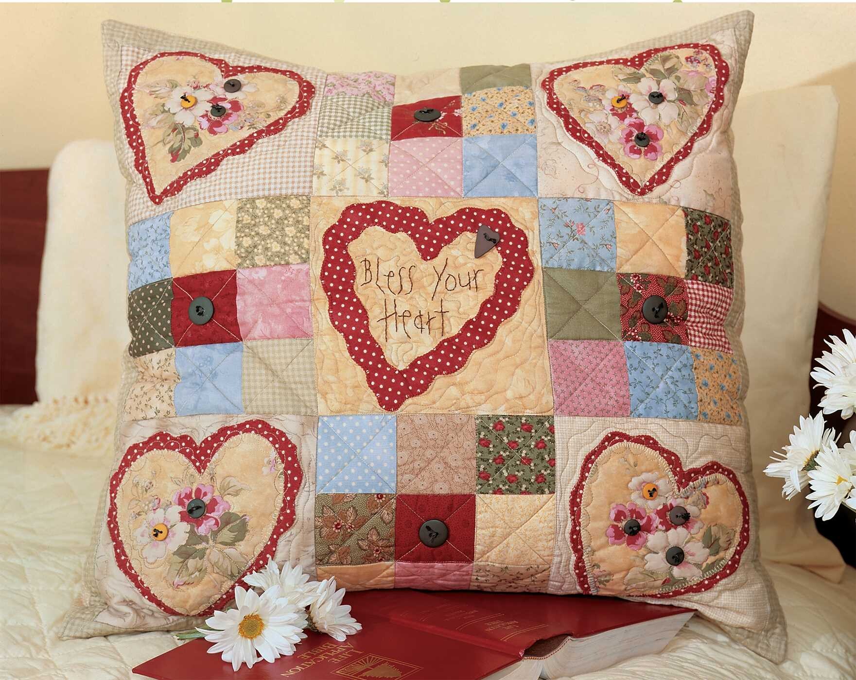 Love & Friendship Quilted Pillows