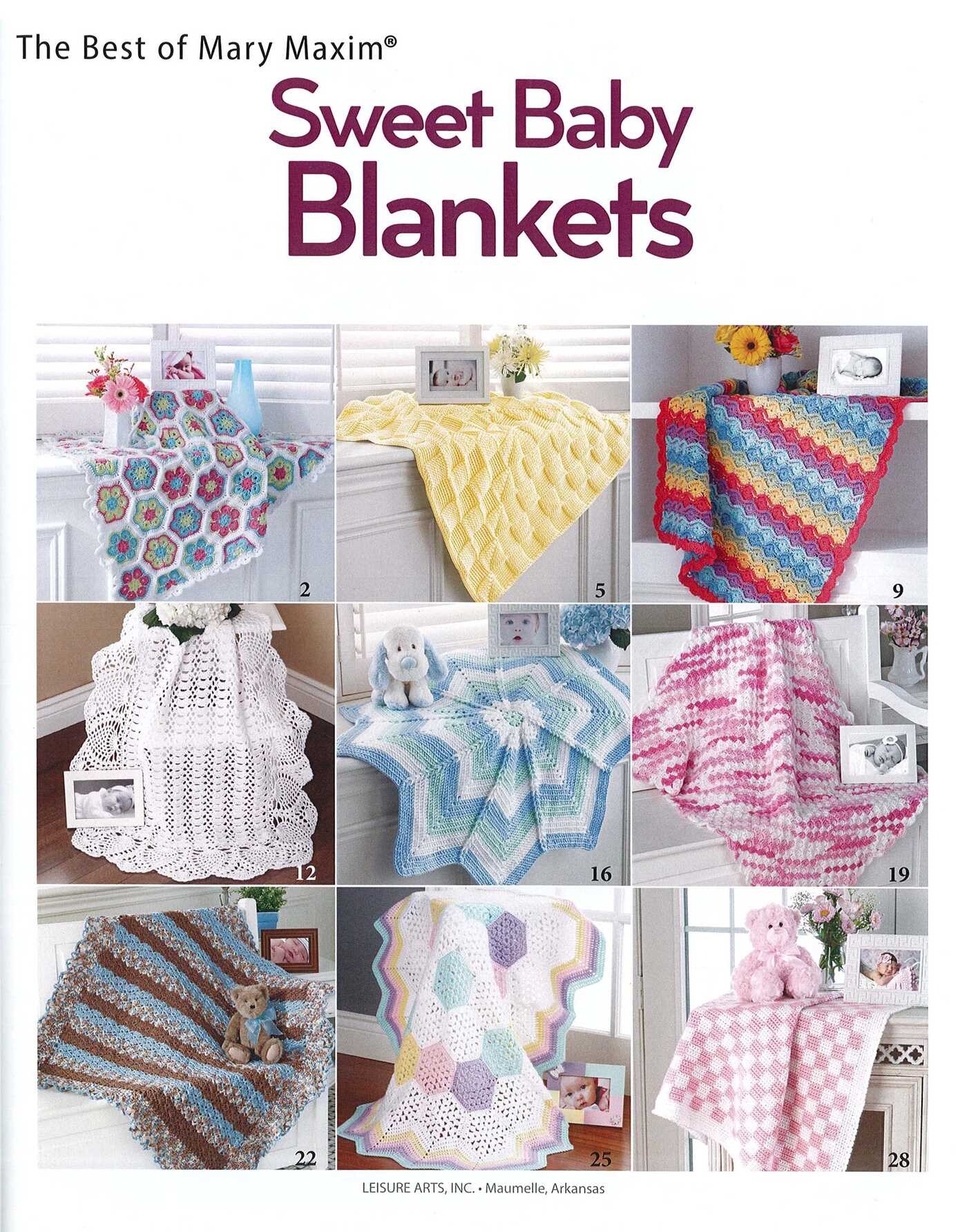 Crochet Sweet Baby Blankets