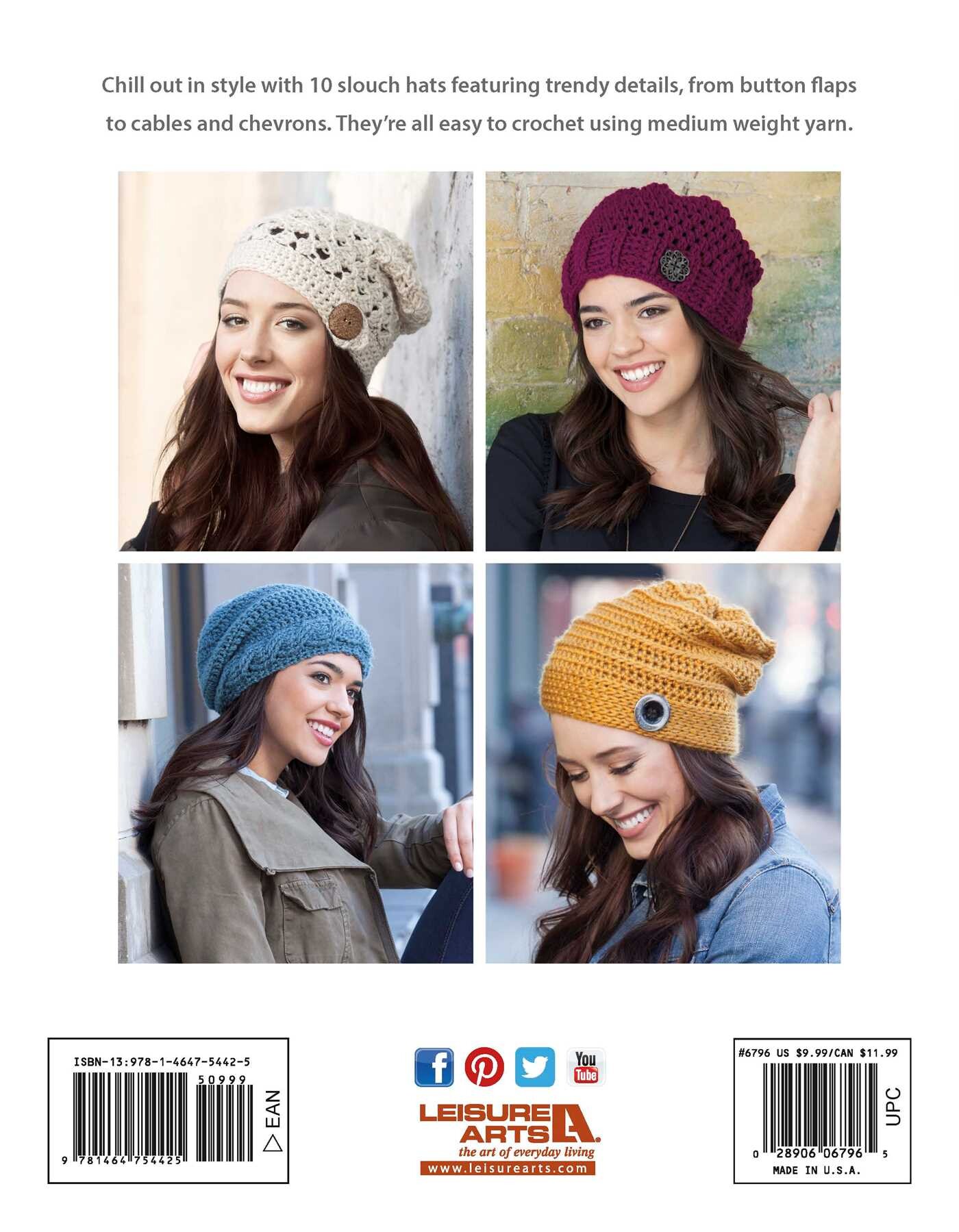 Crochet Urban Slouch Hats