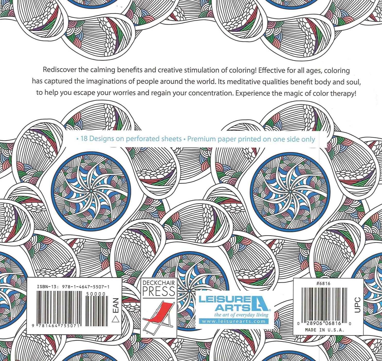 Crazy Kaleidoscopes Coloring Book