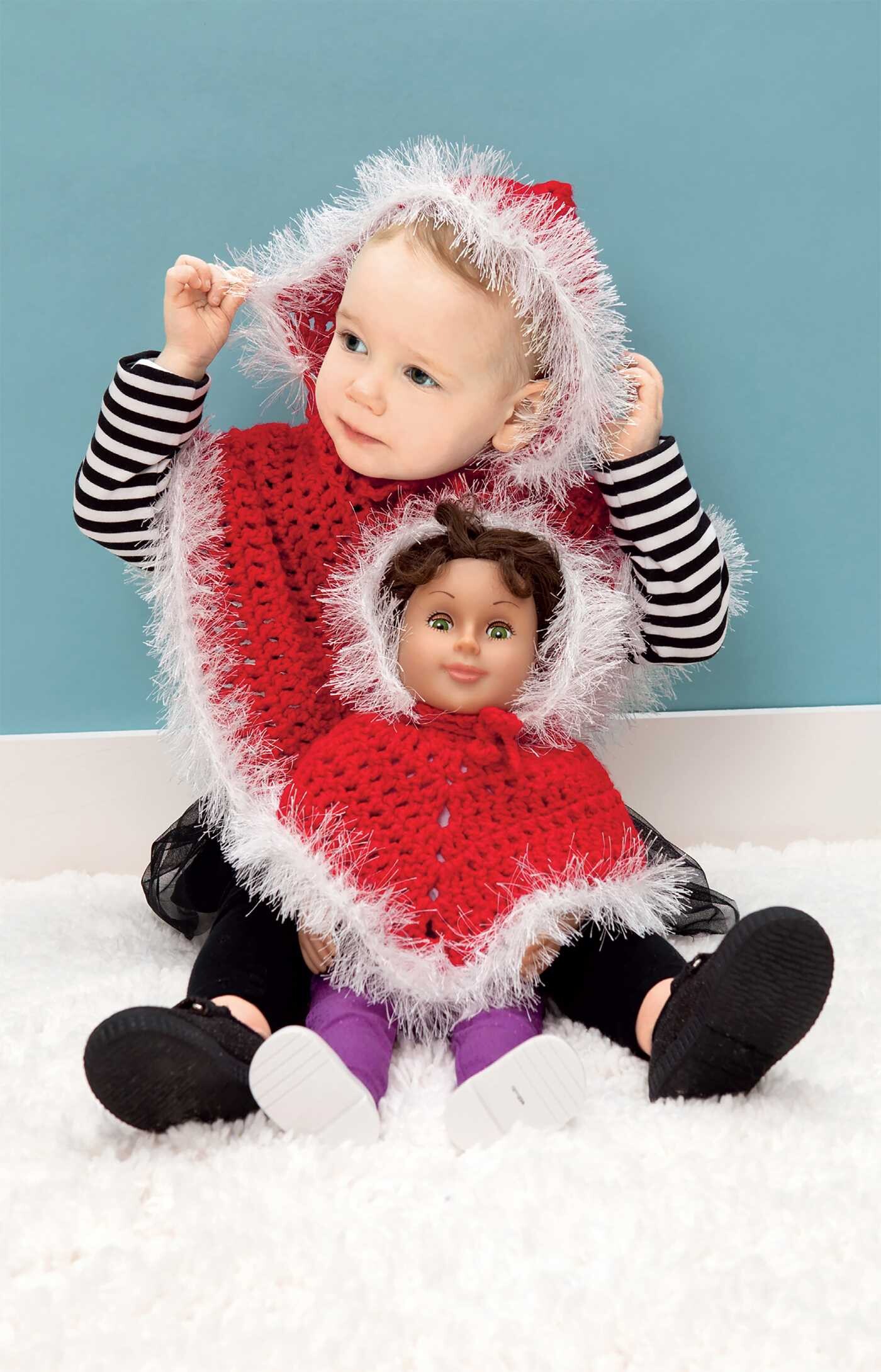 Crochet Wraps for Dolly & Me
