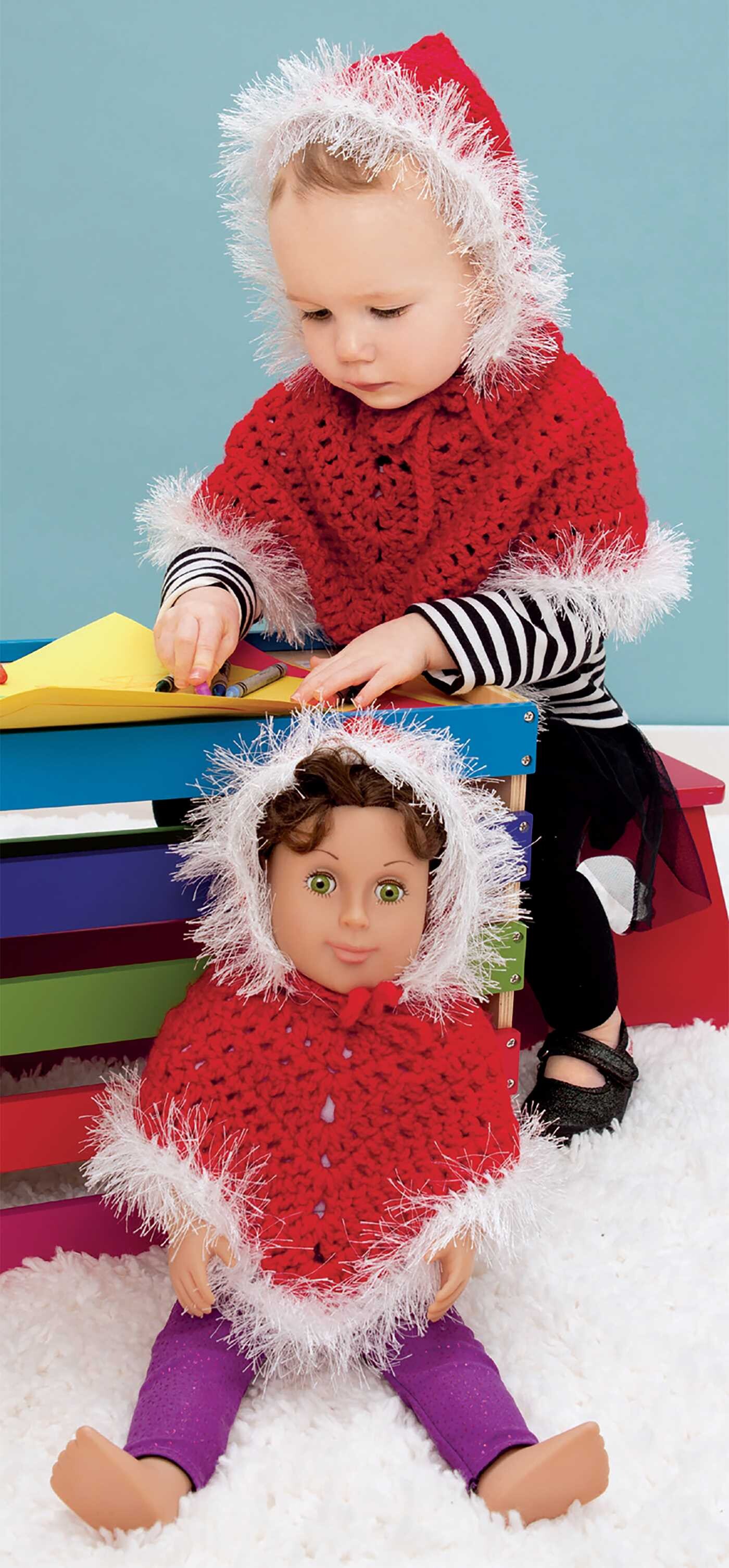 Crochet Wraps for Dolly & Me