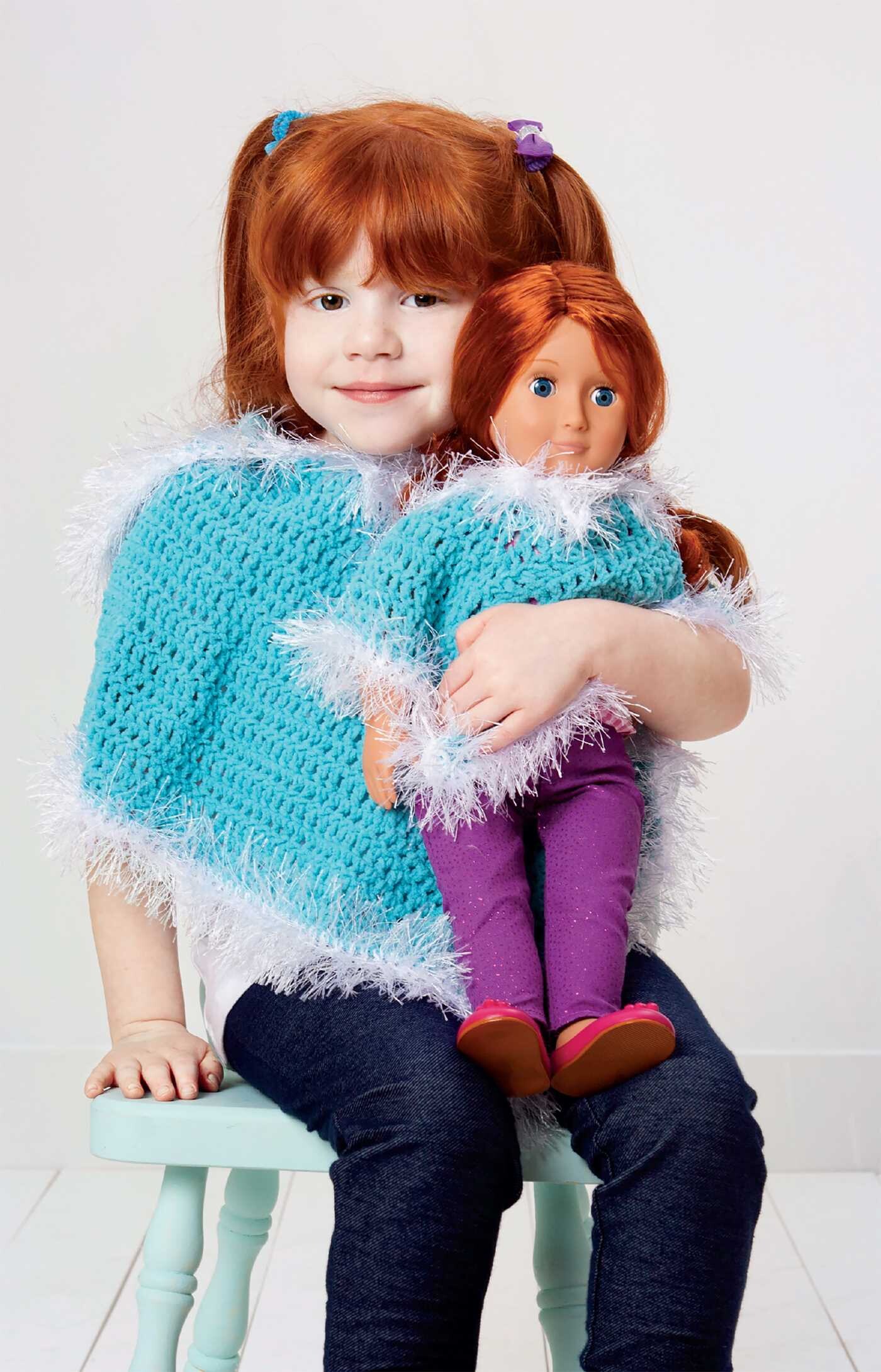 Crochet Wraps for Dolly & Me