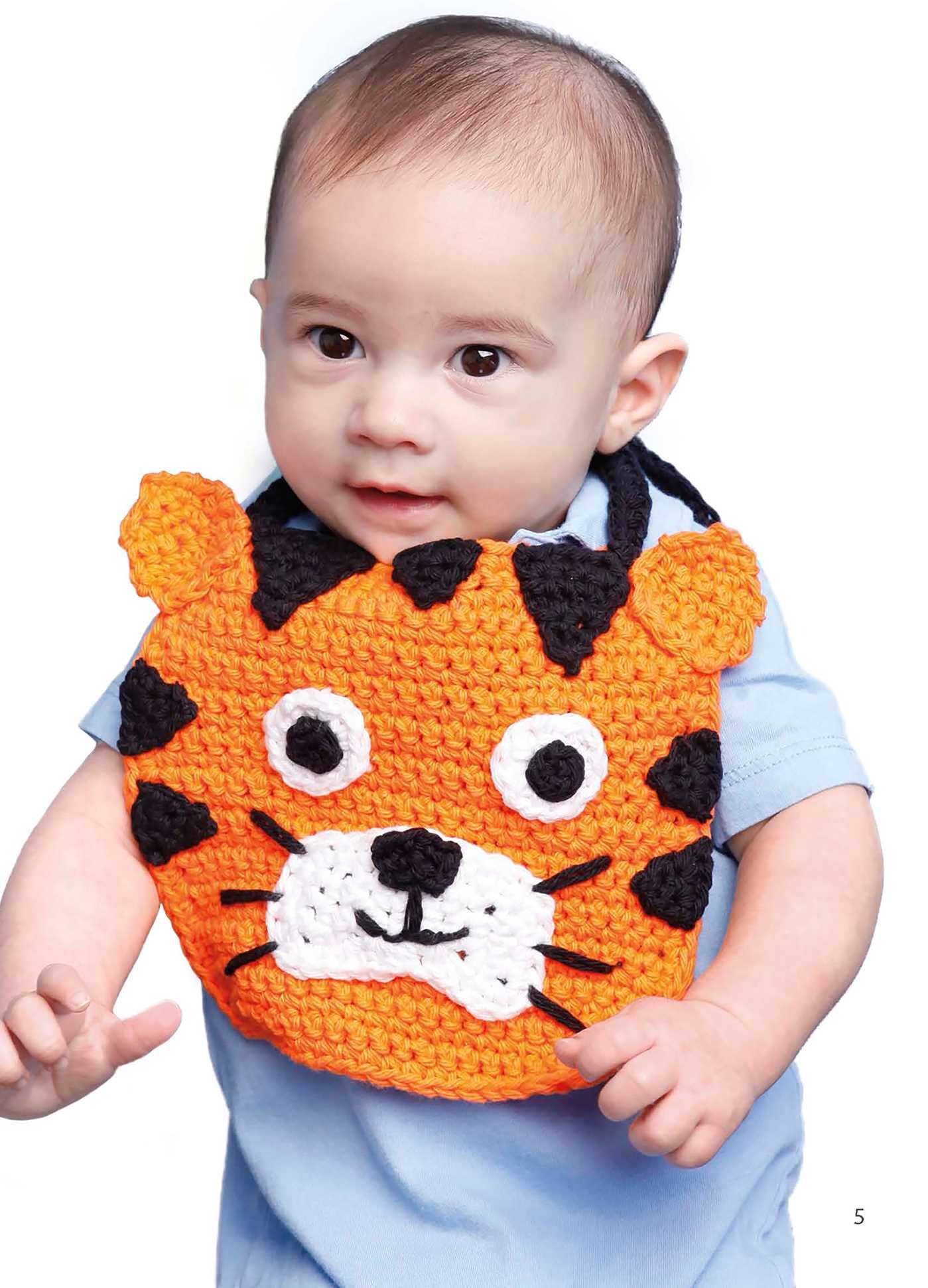 Crochet Animal Baby Bibs