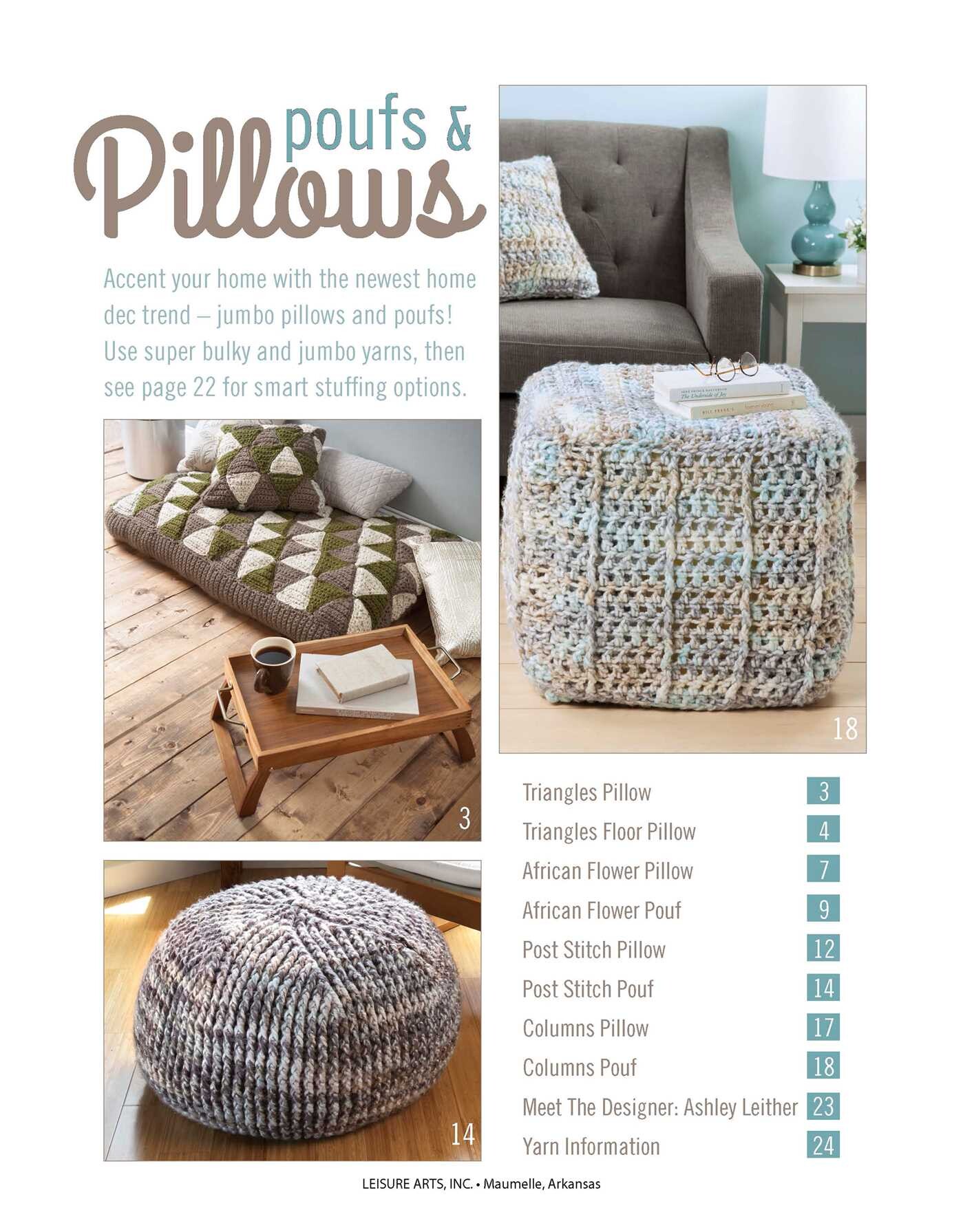 Poufs & Pillows