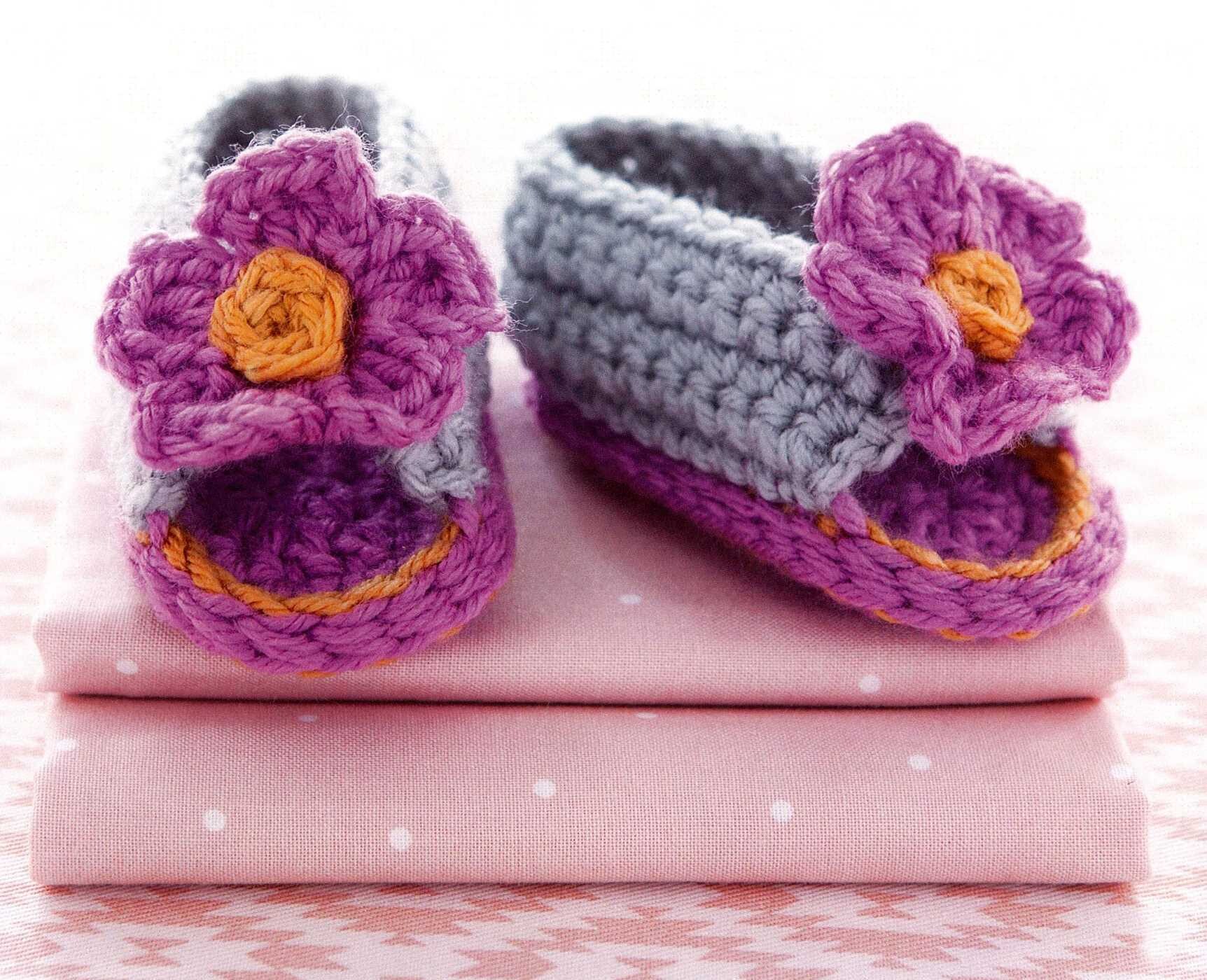 Modern Baby Booties