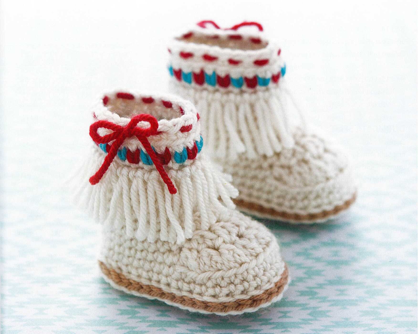 Modern Baby Booties