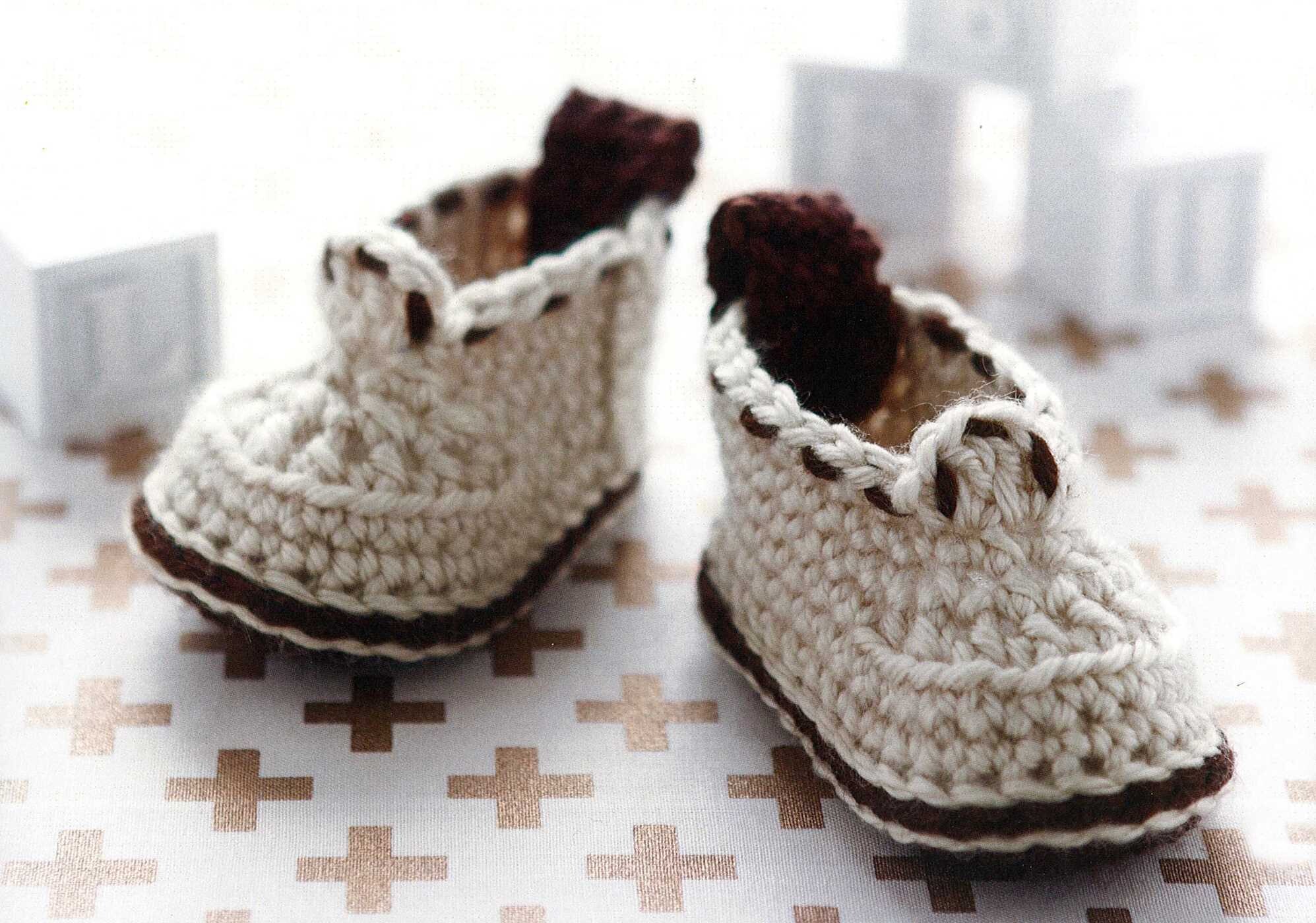Modern Baby Booties
