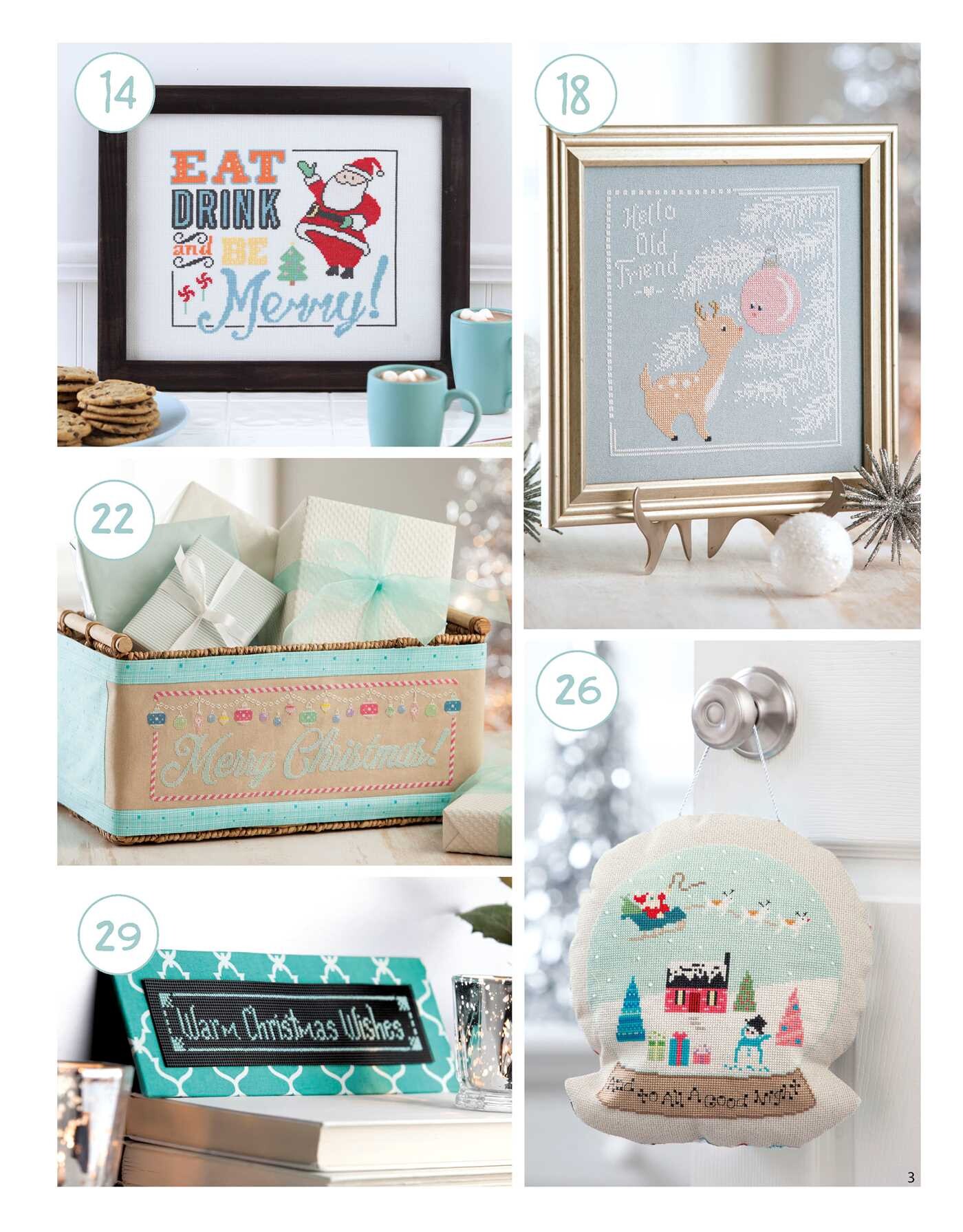 Retro Christmas Cross Stitch