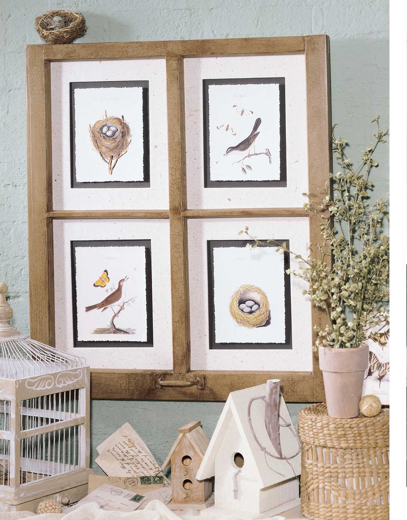 Birds and Butterflies—Home Decor Accents with Decoupage