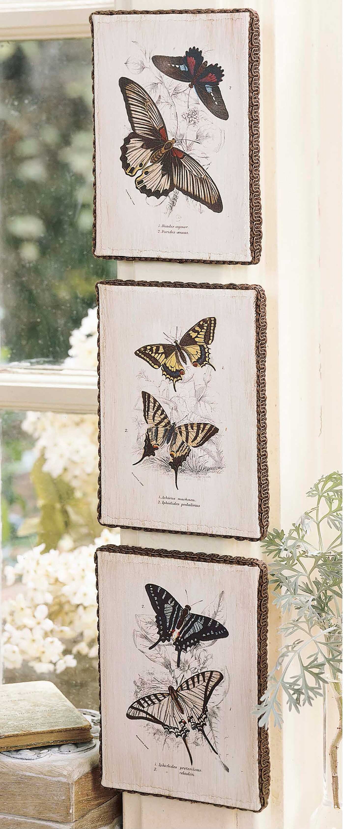 Birds and Butterflies—Home Decor Accents with Decoupage