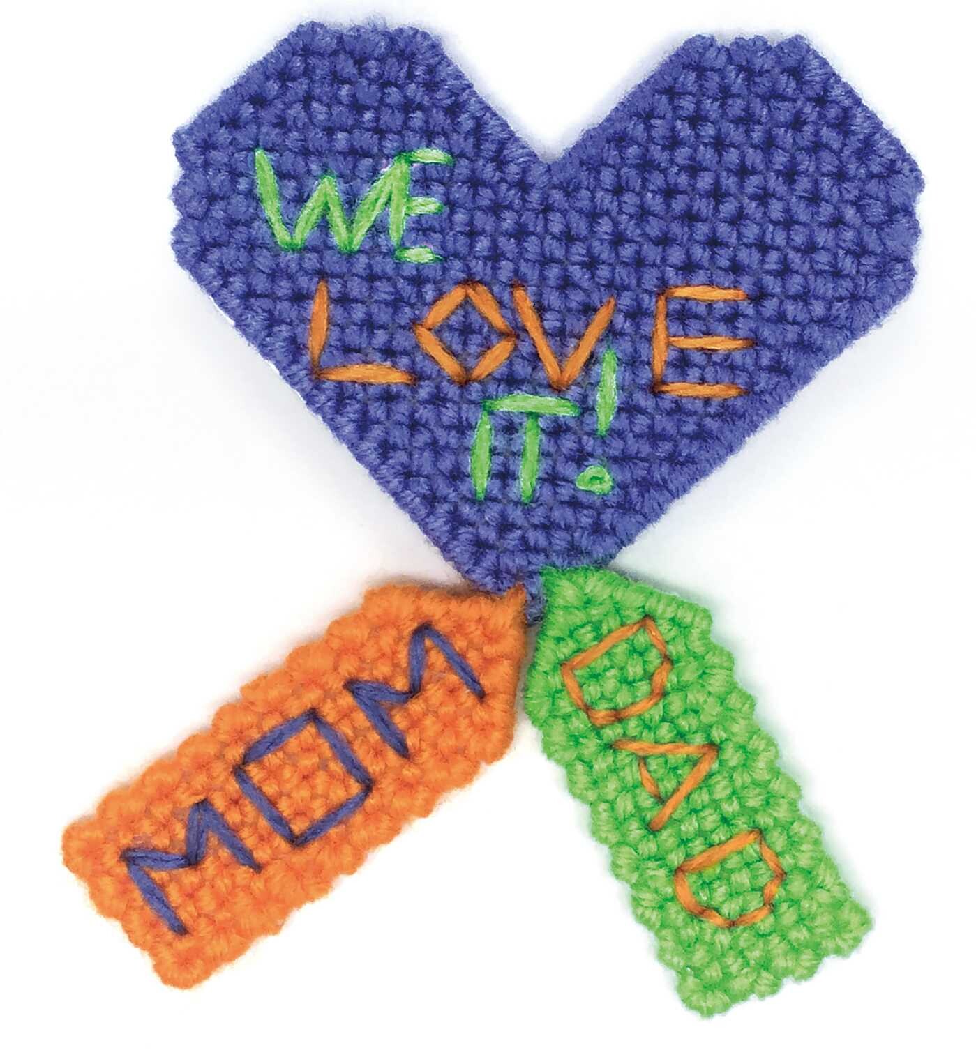 Show Off Magnets in Plastic Canvas