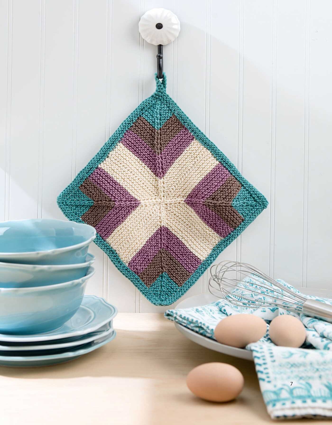 Mitered Square Knitting
